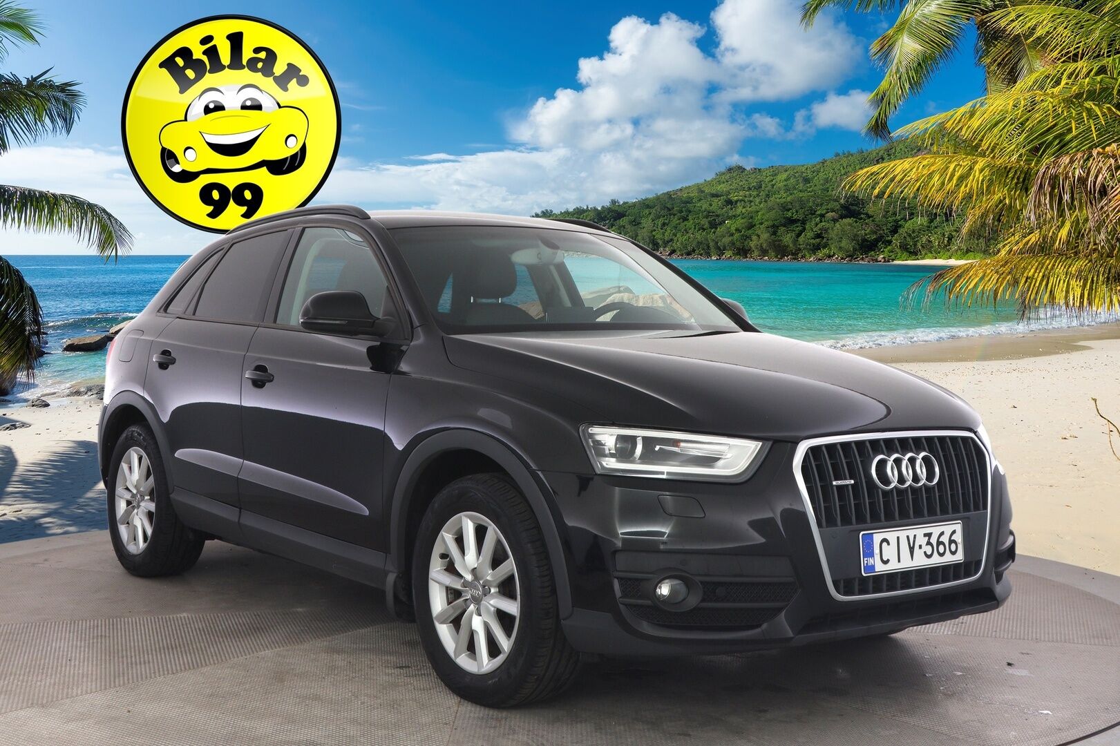 Audi Q3 2012 Special edition 2,0 TDI 130 kW quattro S tronic Start-Stop *Nahka-alcantara / Vakkari / Navi / Sähk. Kuljettajan istuin / Bluetooth* - *Nahka-alcantara / Vakkari / Navi / Sähk. Kuljettajan istuin / Bluetooth*