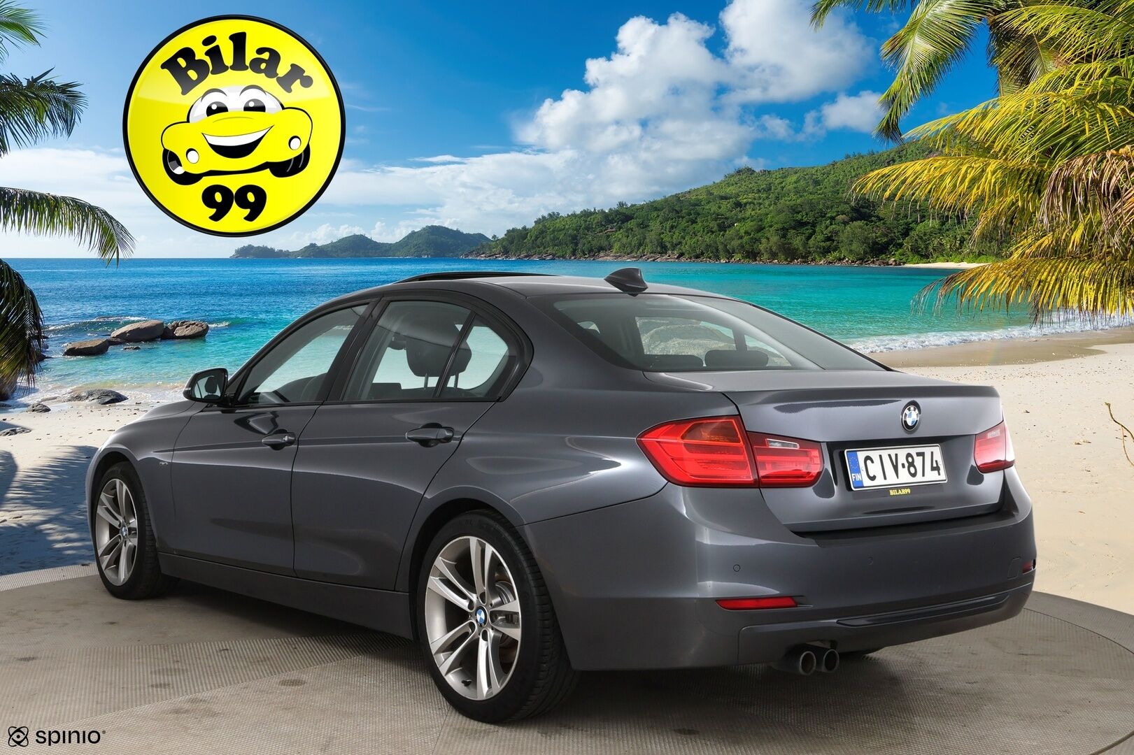 BMW 328 2013 TwinPower Turbo Sport A xDrive F30 / H/K / HUD / Kattoluukku / Keyless / Prof. navi - Juuri katsastettu ja huollettu!