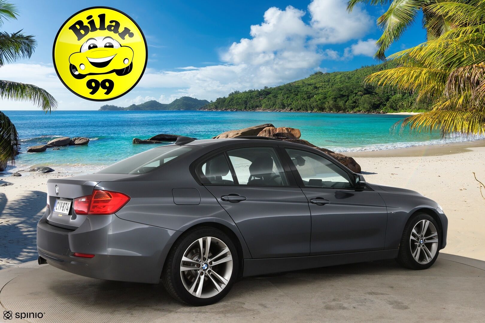 BMW 328 2013 TwinPower Turbo Sport Line xDrive F30 / Harman/Kardon / Prof. navi / HUD / Kattoluukku / Keyless - Juuri katsastettu ja huollettu! - HULLU BLACKWEEK KORKOTARJOUS 2,49%