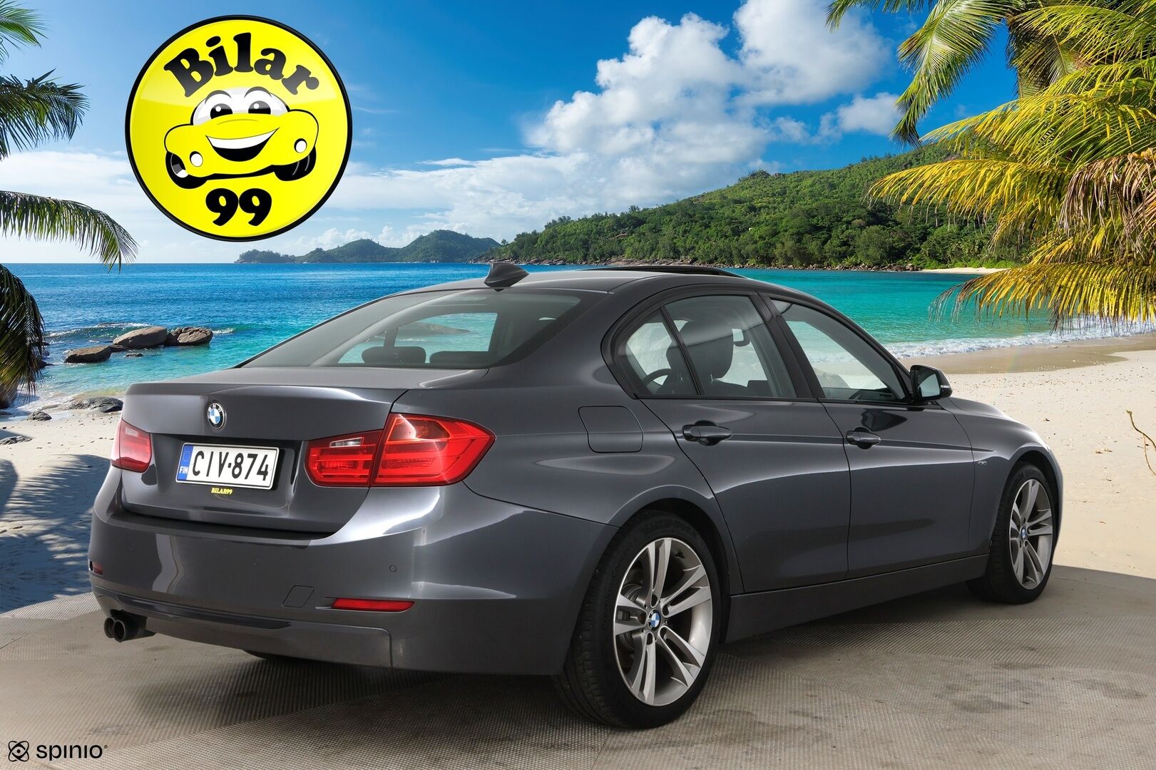 BMW 328 2013 TwinPower Turbo Sport A xDrive F30 / H/K / HUD / Kattoluukku / Keyless / Prof. navi - Juuri katsastettu ja huollettu!