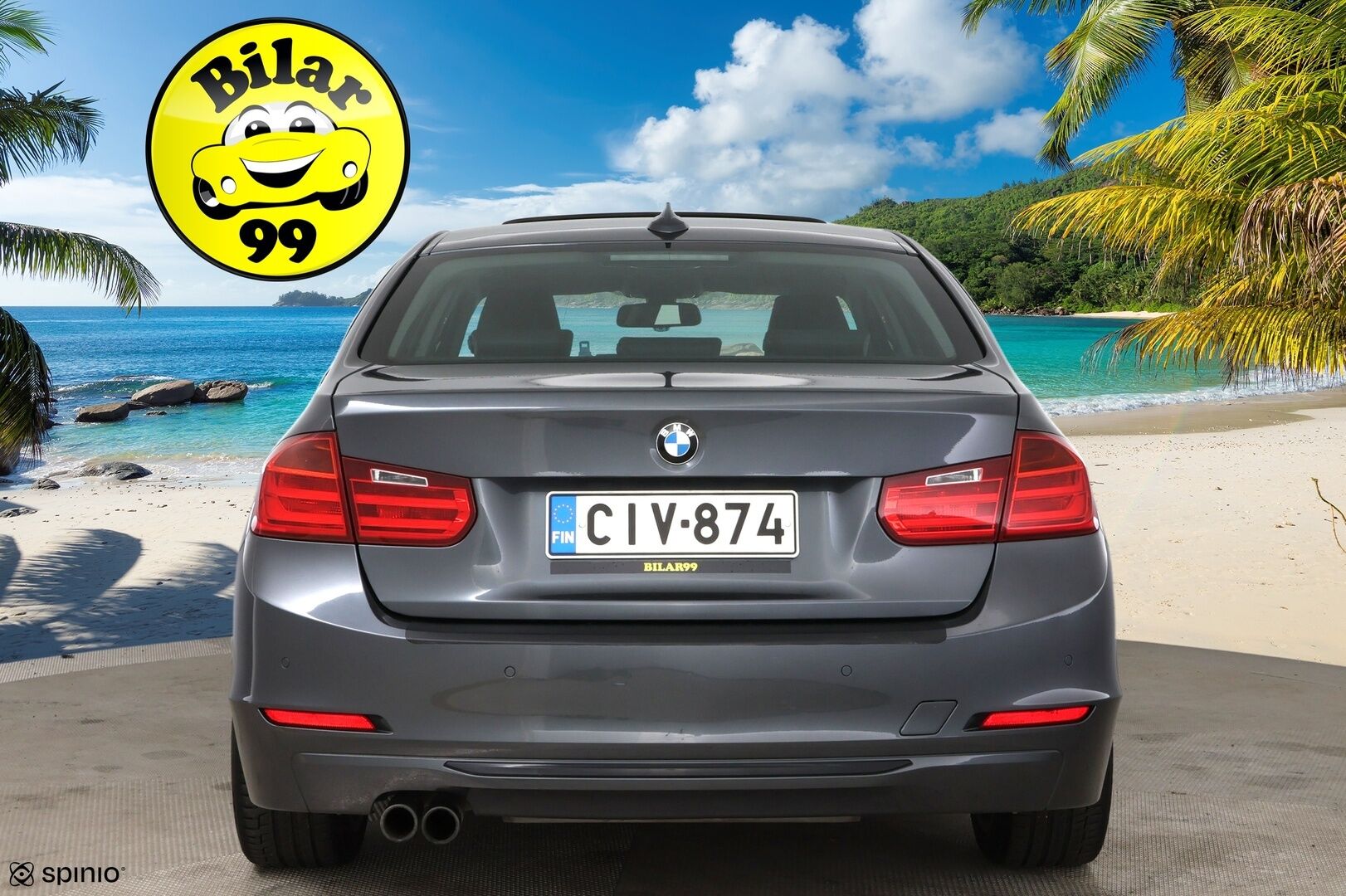 BMW 328 2013 TwinPower Turbo Sport A xDrive F30 / H/K / HUD / Kattoluukku / Keyless / Prof. navi - Juuri katsastettu ja huollettu!