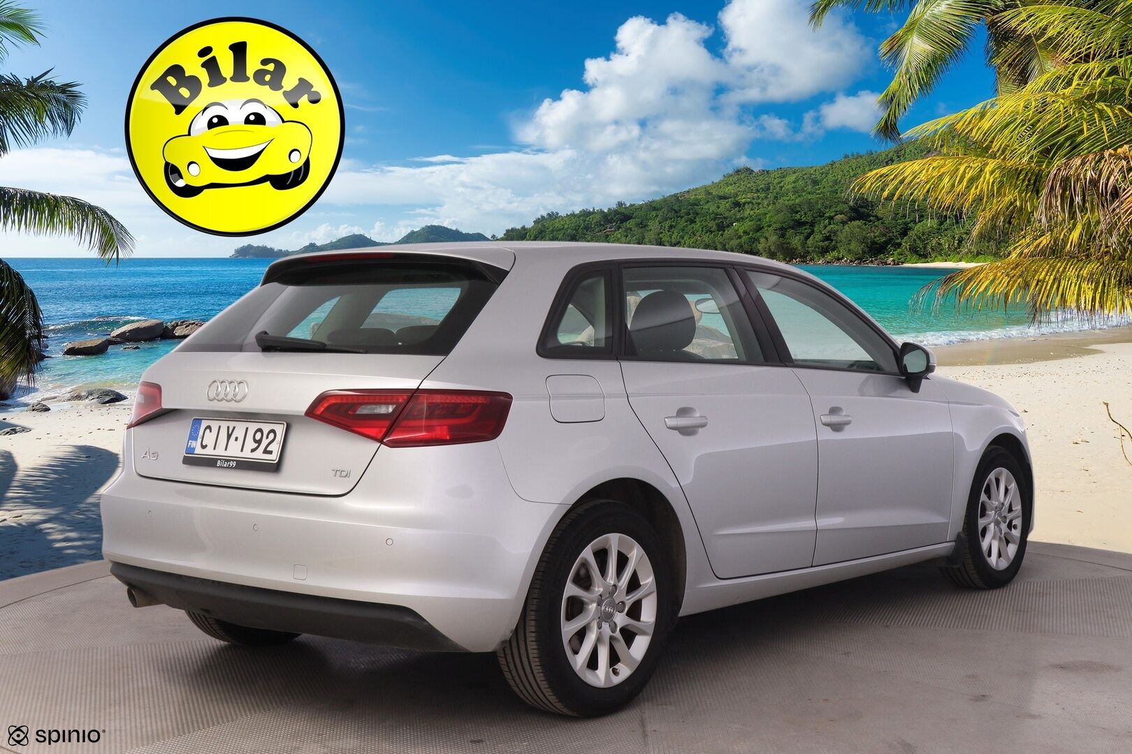 Audi A3 2013 Sportback Business 1,6 TDI 77 kW - Hiljattain huollettu ja katsastettu | Suomi-auto | Vakkari | P.tutka | Webasto | Xenon | Ilman Adblue