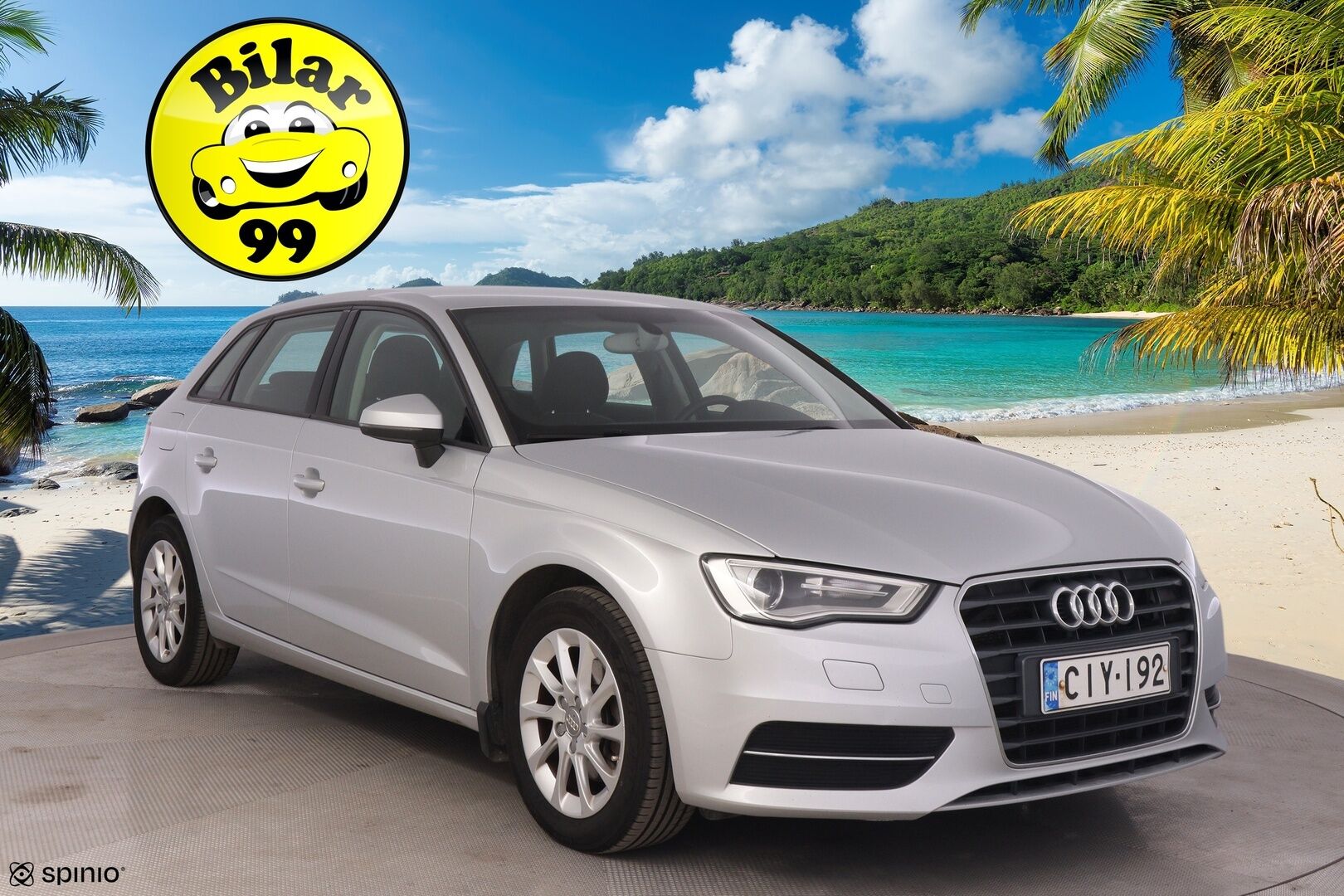 Audi A3 2013 Sportback Business 1,6 TDI 77 kW * Suomi-auto / Vakkari / P.tutka / Webasto / Xenon / Automaatti-ilmastointi * - Juuri leimattu Webastolla, kaksilla renkailla sekä vanteilla varusteltu Suomiauto! - HULLUT AVAJAISHULINAT KORKOTARJOUS 3,29 %