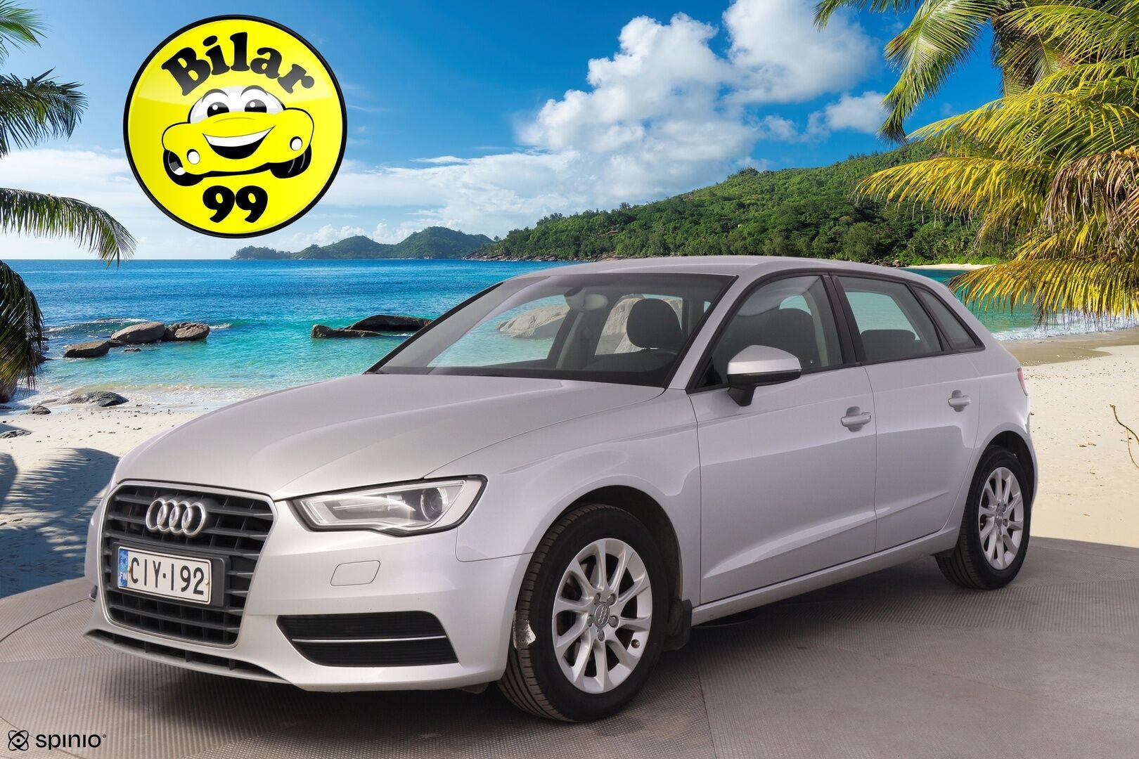 Audi A3 2013 Sportback Business 1,6 TDI 77 kW * Suomi-auto / Vakkari / P.tutka / Webasto / Xenon / Automaatti-ilmastointi * - Juuri leimattu Webastolla, kaksilla renkailla sekä vanteilla varusteltu Suomiauto! - HULLUT AVAJAISHULINAT KORKOTARJOUS 3,29 %