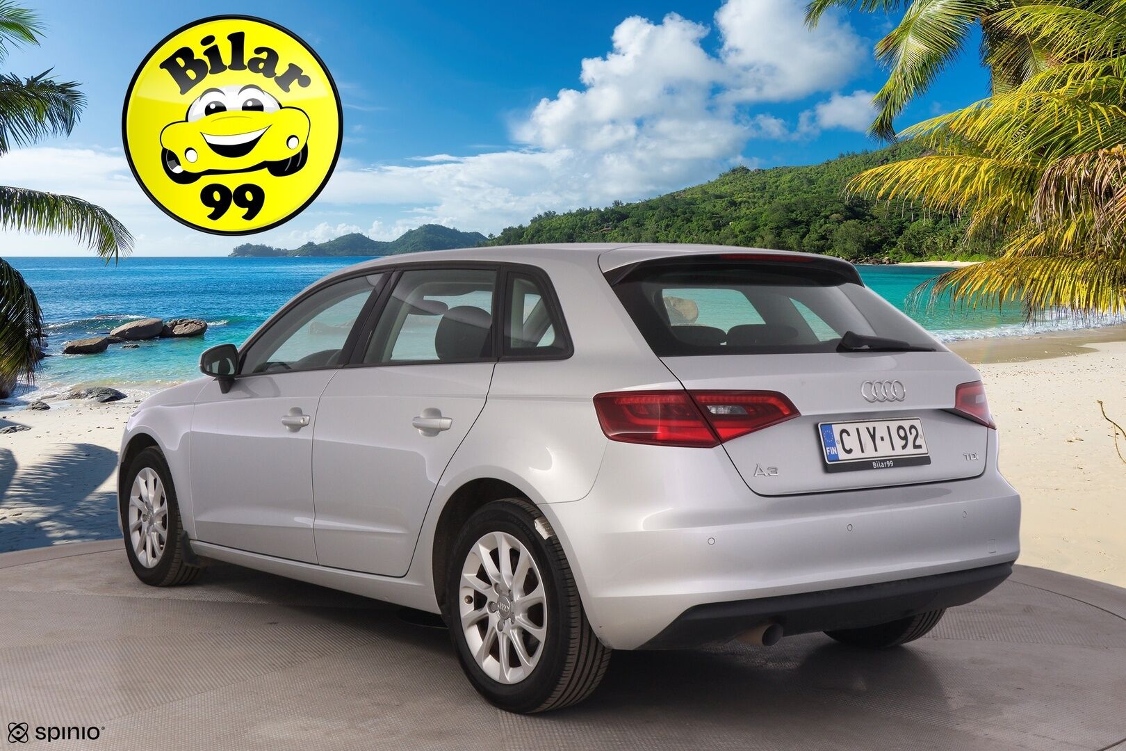 Audi A3 2013 Sportback Business 1,6 TDI 77 kW * Suomi-auto / Vakkari / P.tutka / Webasto / Xenon / Automaatti-ilmastointi * - Juuri leimattu Webastolla, kaksilla renkailla sekä vanteilla varusteltu Suomiauto! - HULLUT AVAJAISHULINAT KORKOTARJOUS 3,29 %