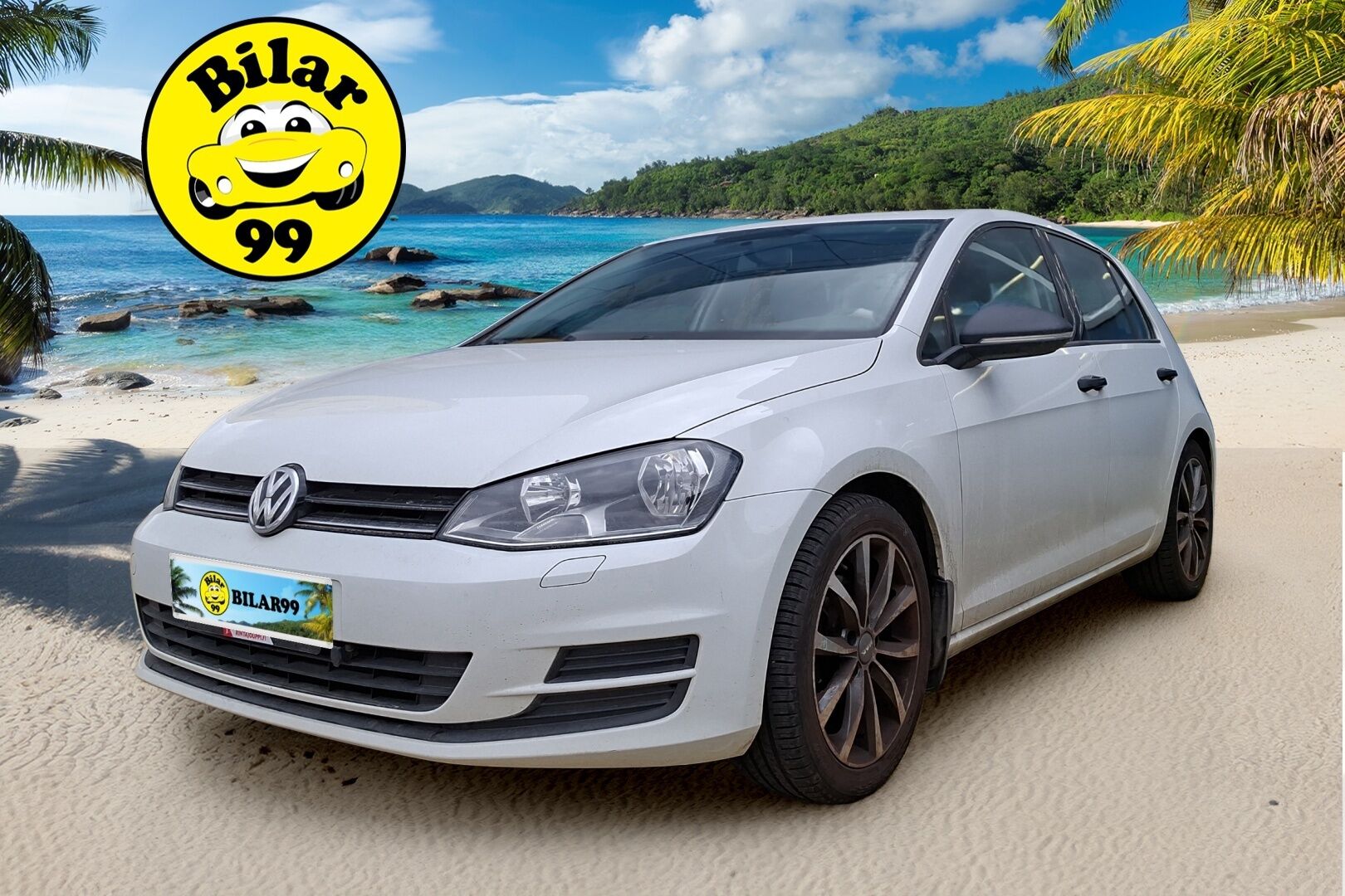 Volkswagen Golf 2013 Trendline 1,2 TSI 77 kW (105 hv) BlueMotion Technology 4-ovinen - Suomi -auto / Juuri huollettu / 2x renkailla - HULLUT AVAJAISHULINAT KORKOTARJOUS 3,29 %