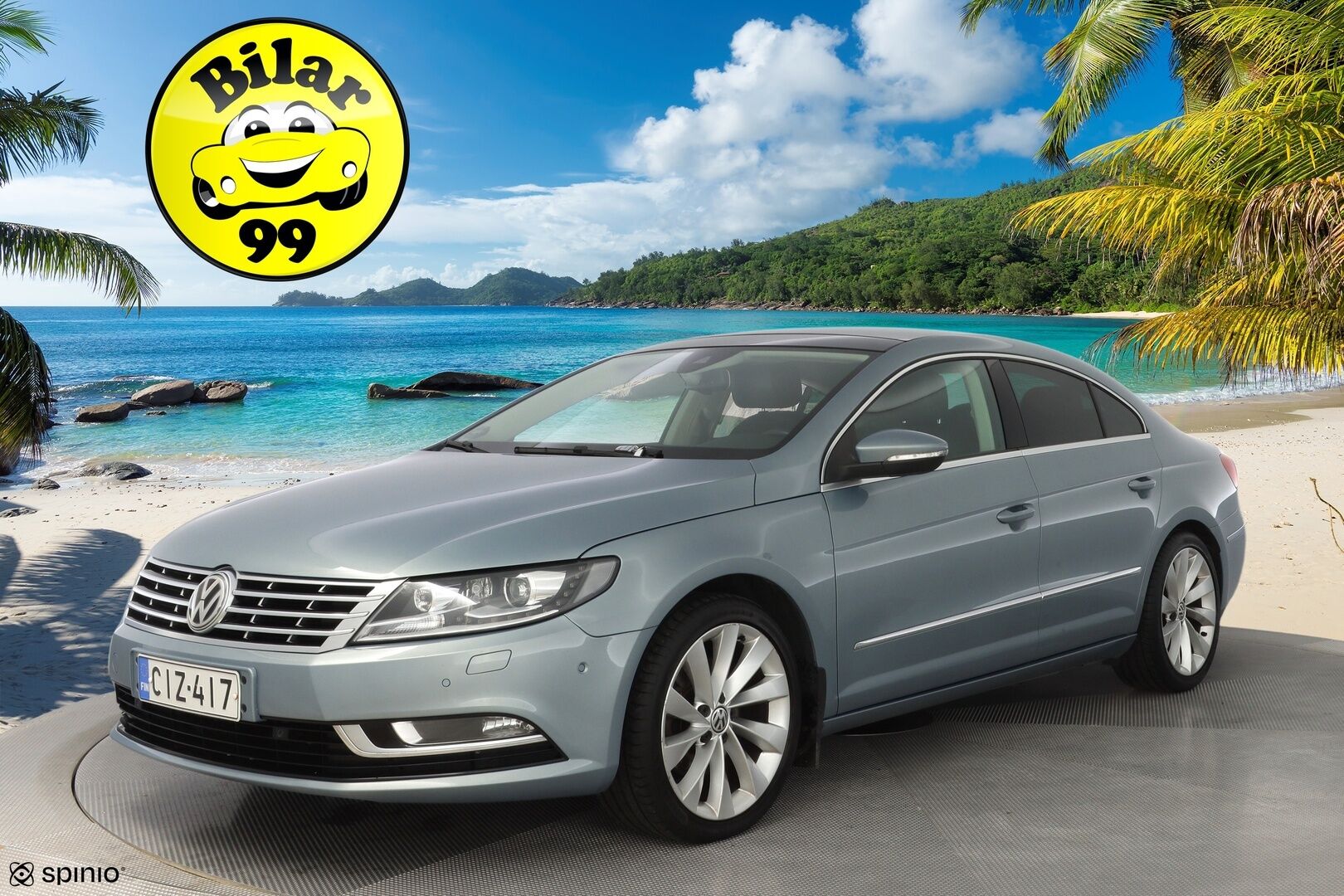 Volkswagen CC 2013 1,4 TSI MultiFuel 118 kW (160 hv) DSG-automaatti *ACC / Nahat / Panorama / Koukku / Osasähkö* - Kahdet renkaat VW aluvantein / Todella hyvät huollot / Suomi-auto