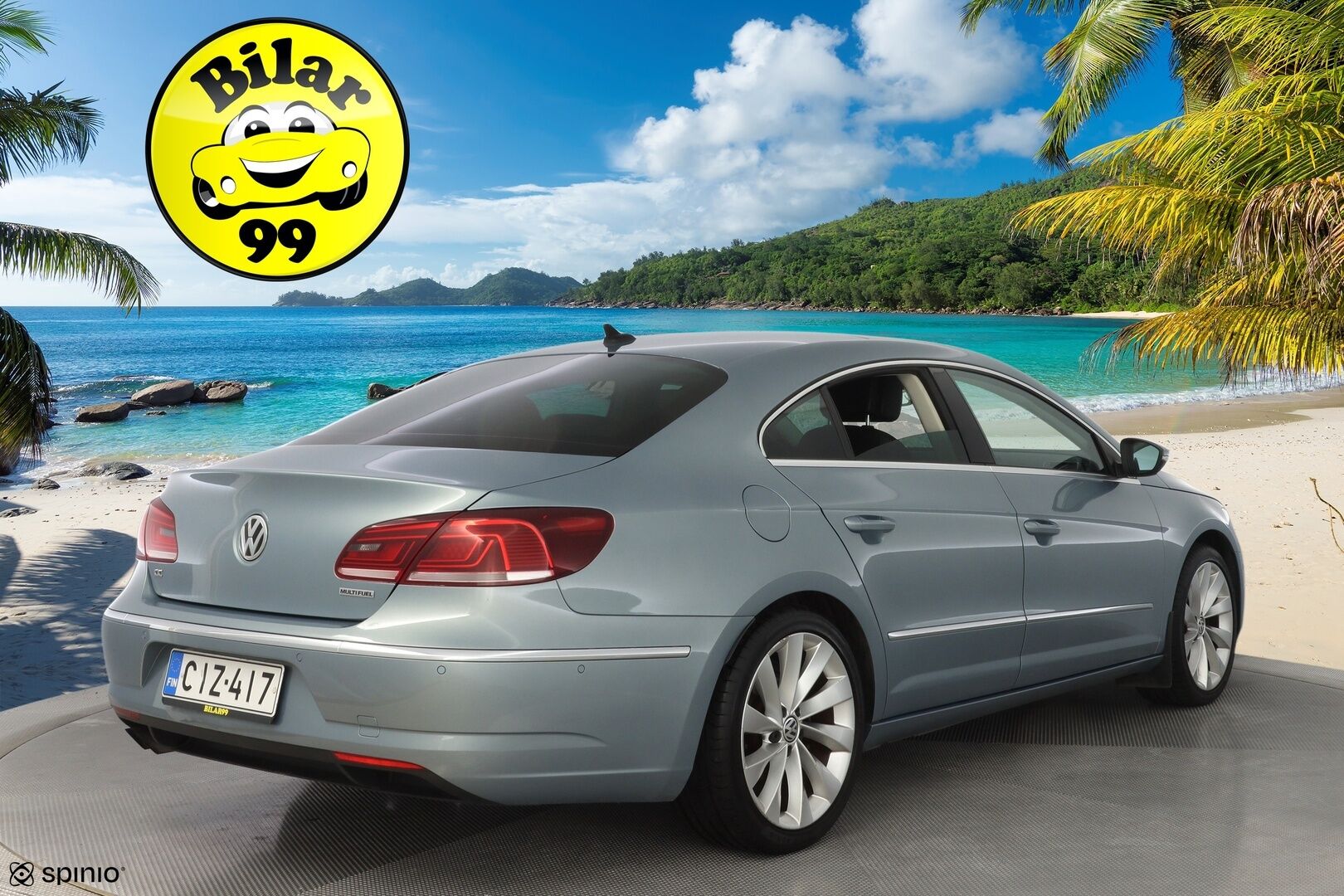 Volkswagen CC 2013 1,4 TSI MultiFuel 118 kW (160 hv) DSG-automaatti *ACC / Nahat / Panorama / Koukku / Osasähkö* - Kahdet renkaat VW aluvantein / Todella hyvät huollot / Suomi-auto