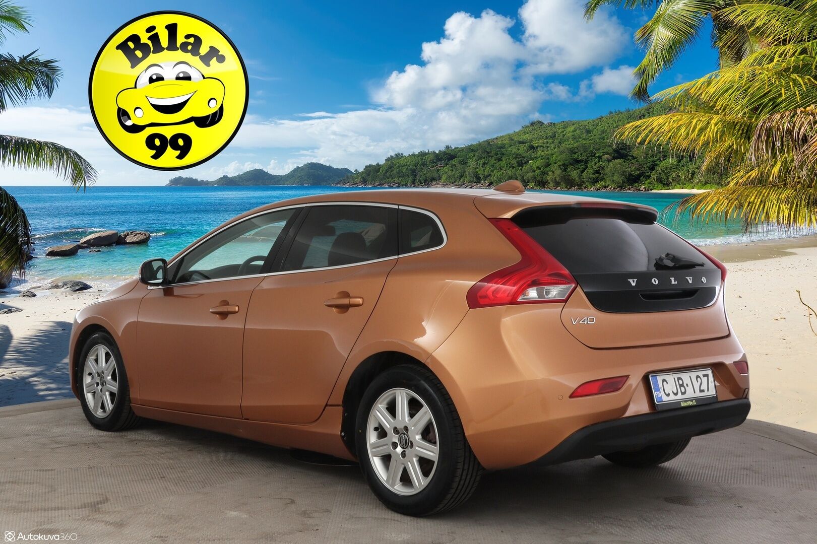 Volvo V40 2013 D2 Momentum aut * Webasto / P-tutkat takana / Bluetooth / Lohkolämmitin / Navi * - Suomi-auto / Hyvin pidetty / 2x Aluvanteet