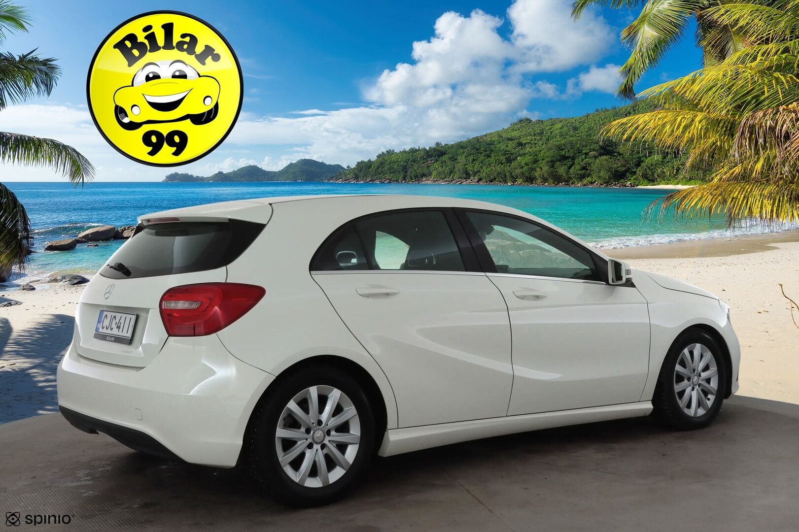 Mercedes-Benz A 2013 180 BE - | Lohko+sisä | Musta sisäkatto | ISOFIX | Xenon | Puolinahat | 