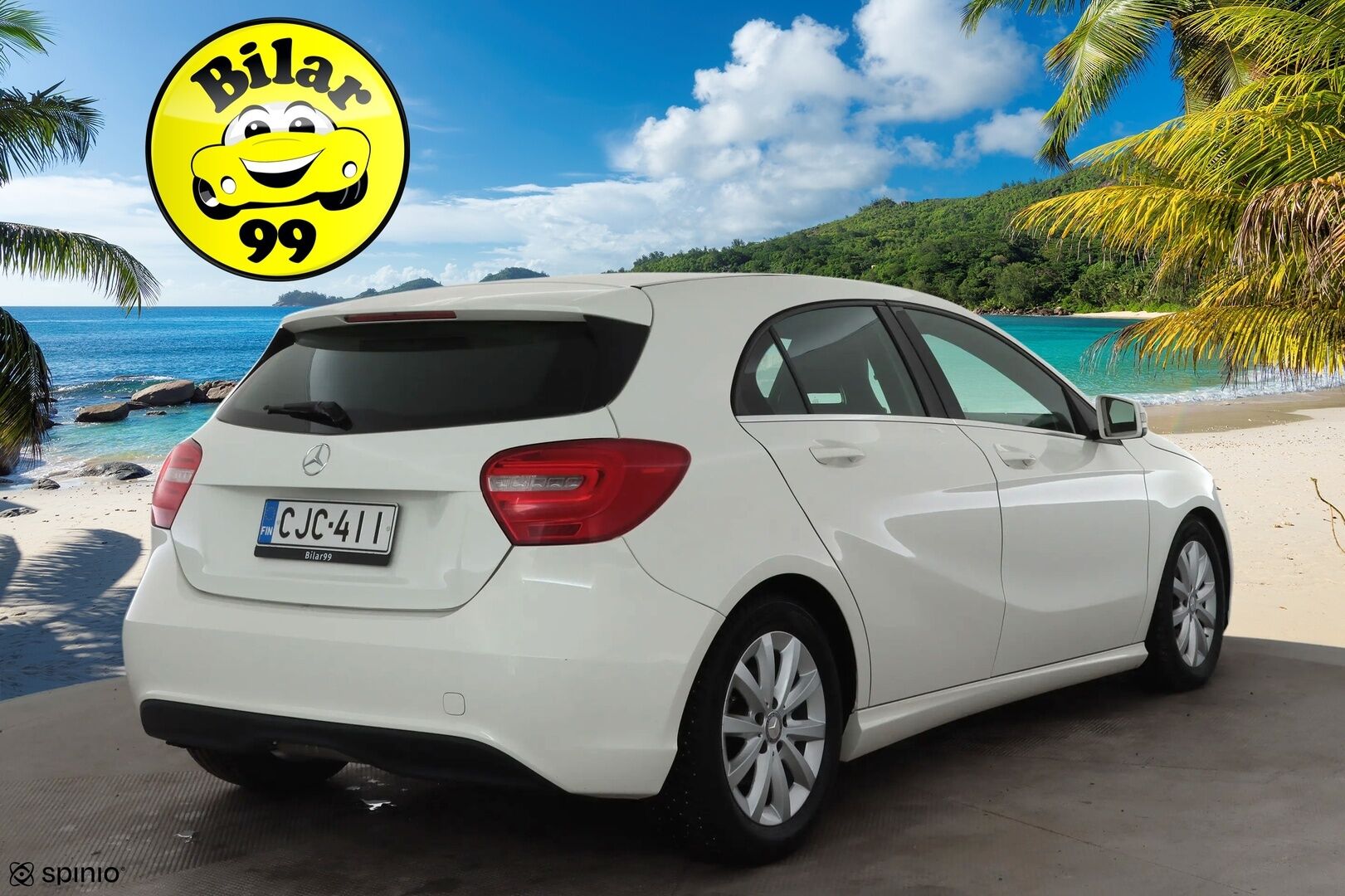 Mercedes-Benz A 2013 180 BE - | Lohko+sisä | Musta sisäkatto | ISOFIX | Xenon | Puolinahat | 