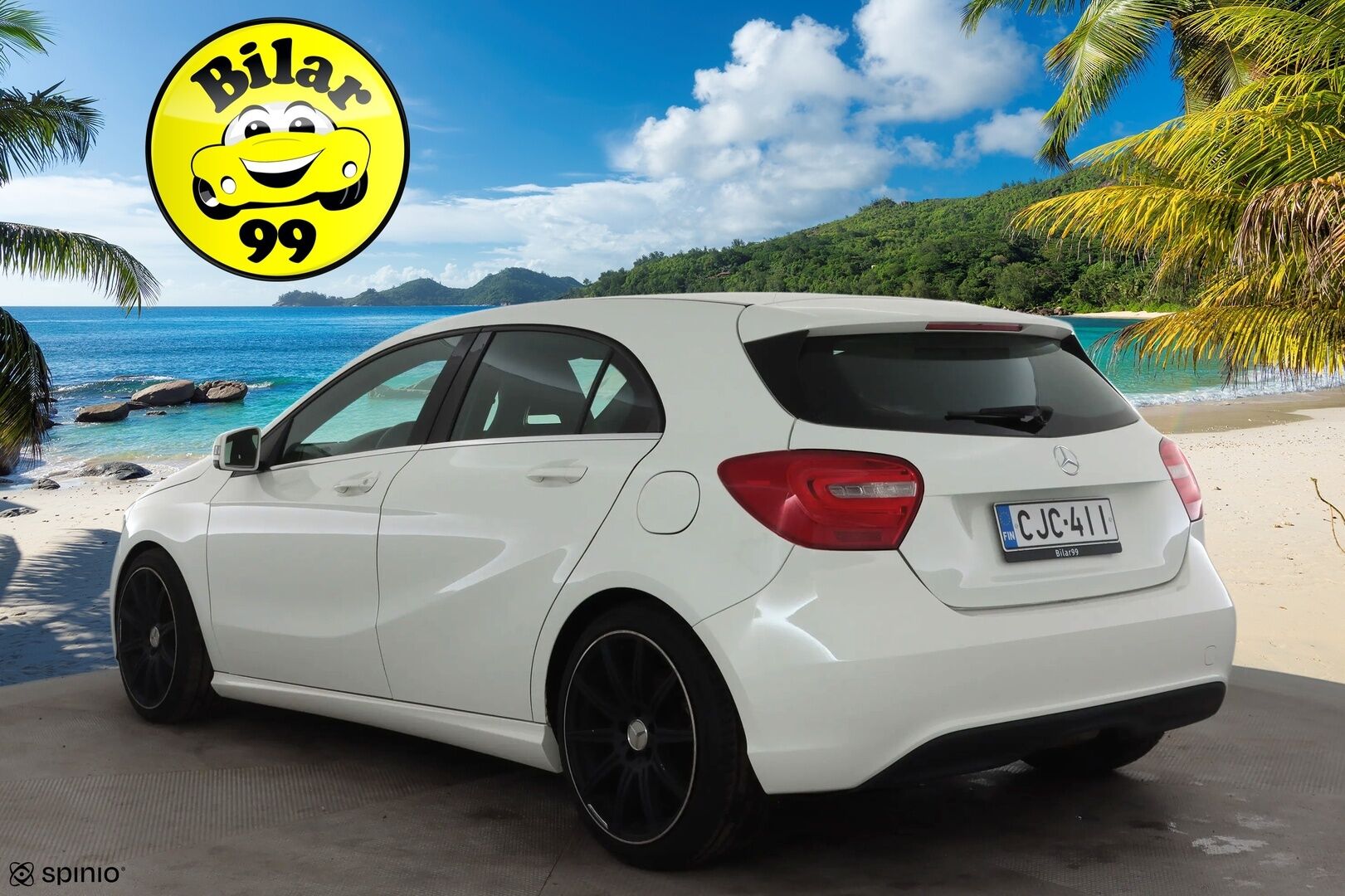 Mercedes-Benz A 2013 180 BE - | Lohko+sisä | Musta sisäkatto | ISOFIX | Xenon | Puolinahat | 