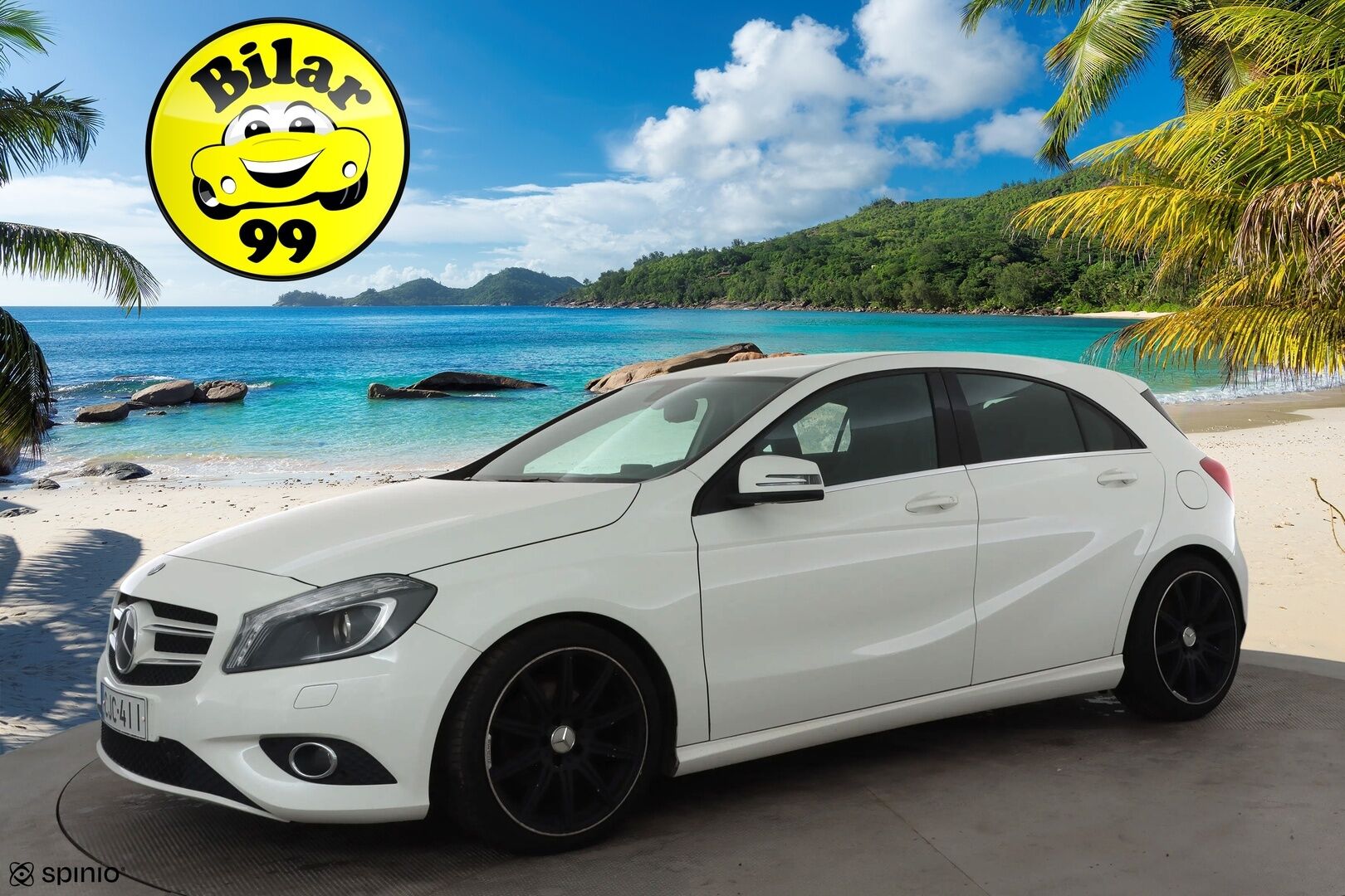 Mercedes-Benz A 2013 180 BE - | Lohko+sisä | Musta sisäkatto | ISOFIX | Xenon | Puolinahat | 