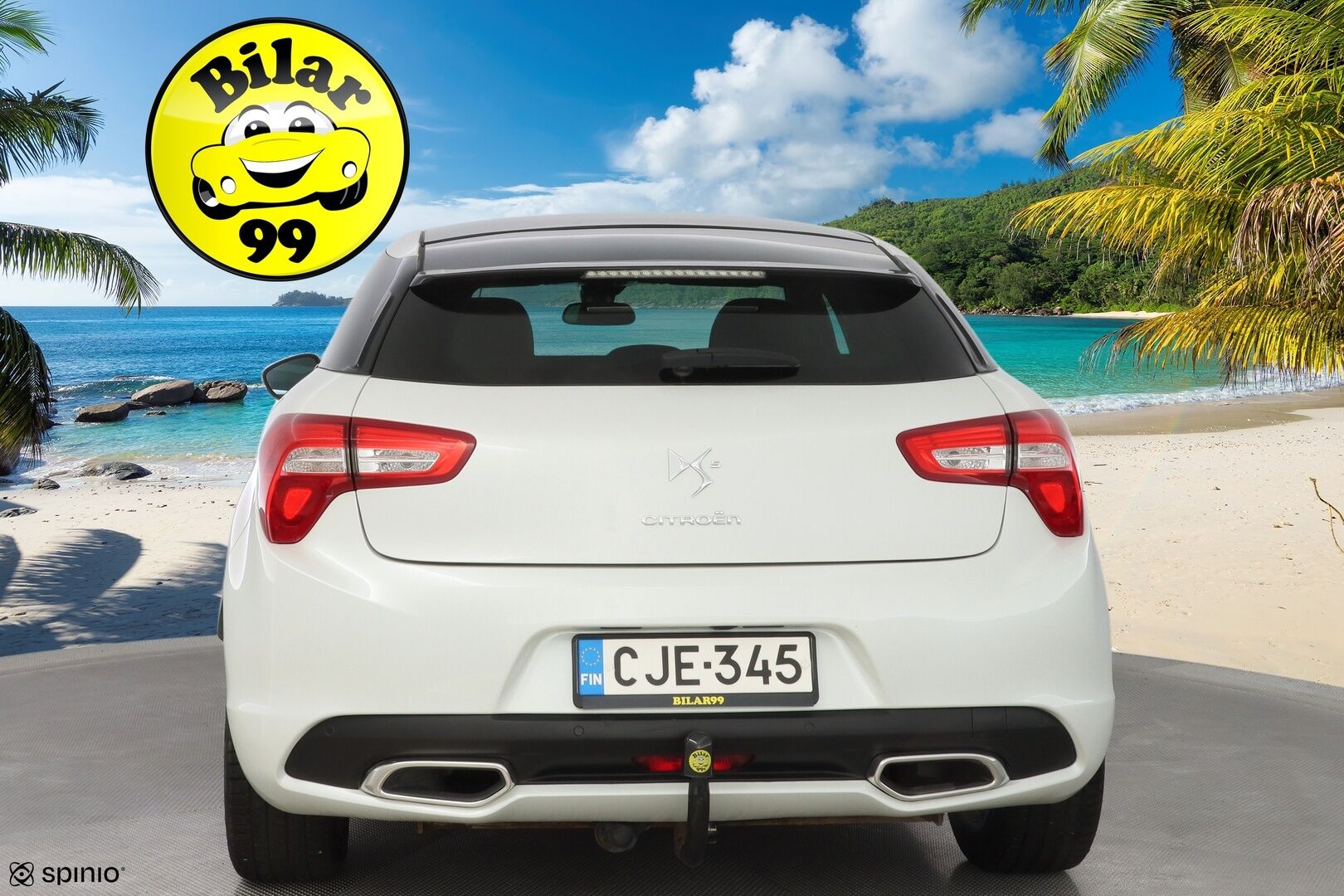 Citroen DS5 2013 1.6 e-HDi 115 White Pearl BMP6 Aut * Webasto / Vakkari / Vetokoukku / Lasikatto / Nahka-alcantara / Keyless* - Suomi-auto / Viimeisin huolto 173tkm / Kahdet vanteet / Helmiäisvalkoinen / Säännöllisesti huollettu