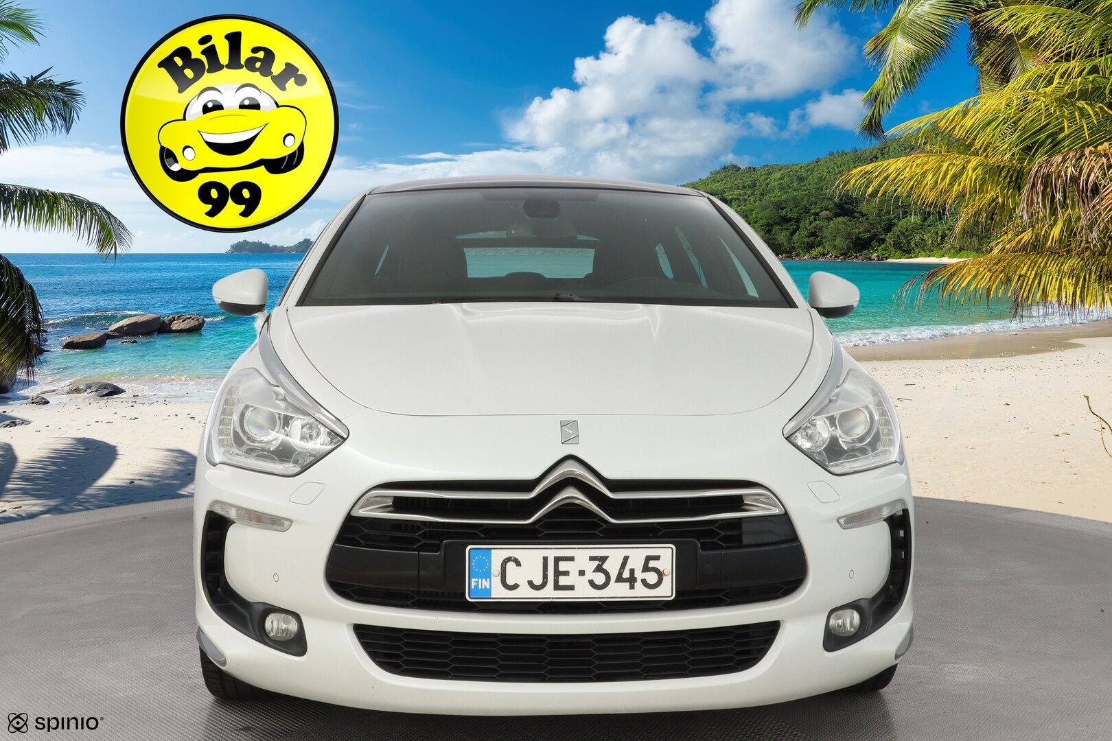 Citroen DS5 2013 1.6 e-HDi 115 White Pearl BMP6 Aut * Webasto / Vakkari / Vetokoukku / Lasikatto / Nahka-alcantara / Keyless* - Suomi-auto / Viimeisin huolto 173tkm / Kahdet vanteet / Helmiäisvalkoinen / Säännöllisesti huollettu
