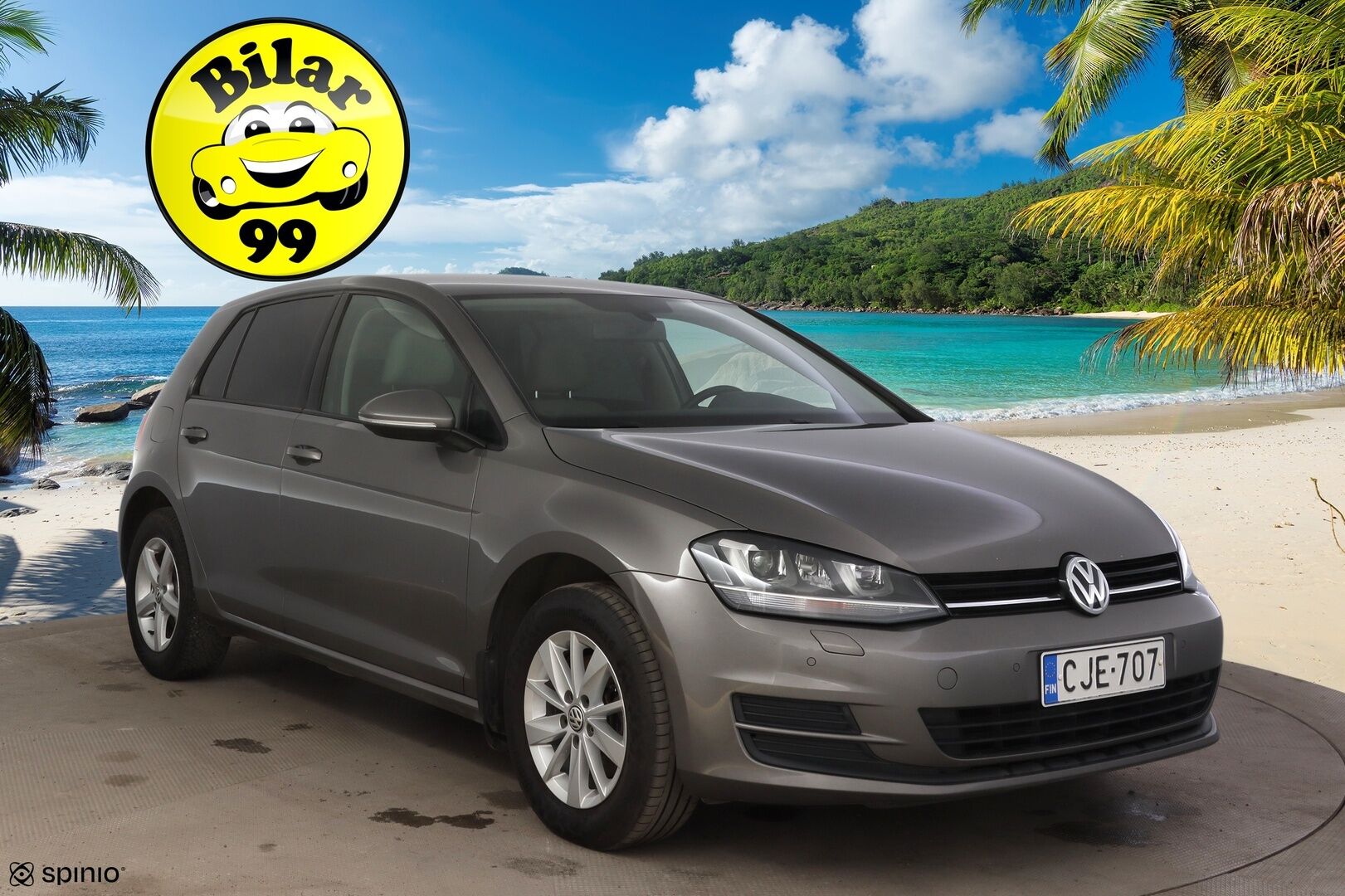 Volkswagen Golf 2014 Comfortline 1,6 TDI 77 kW (105 hv) BlueMotion Technology DSG-automaatti 4-ov * Vakkari / Xenon / Keyless / Bluetooth * * - Juuri huollettu / Suomi-Auto / Jakopää tehty juuri 2/26! - HULLUT AVAJAISHULINAT KORKOTARJOUS 3,29 %