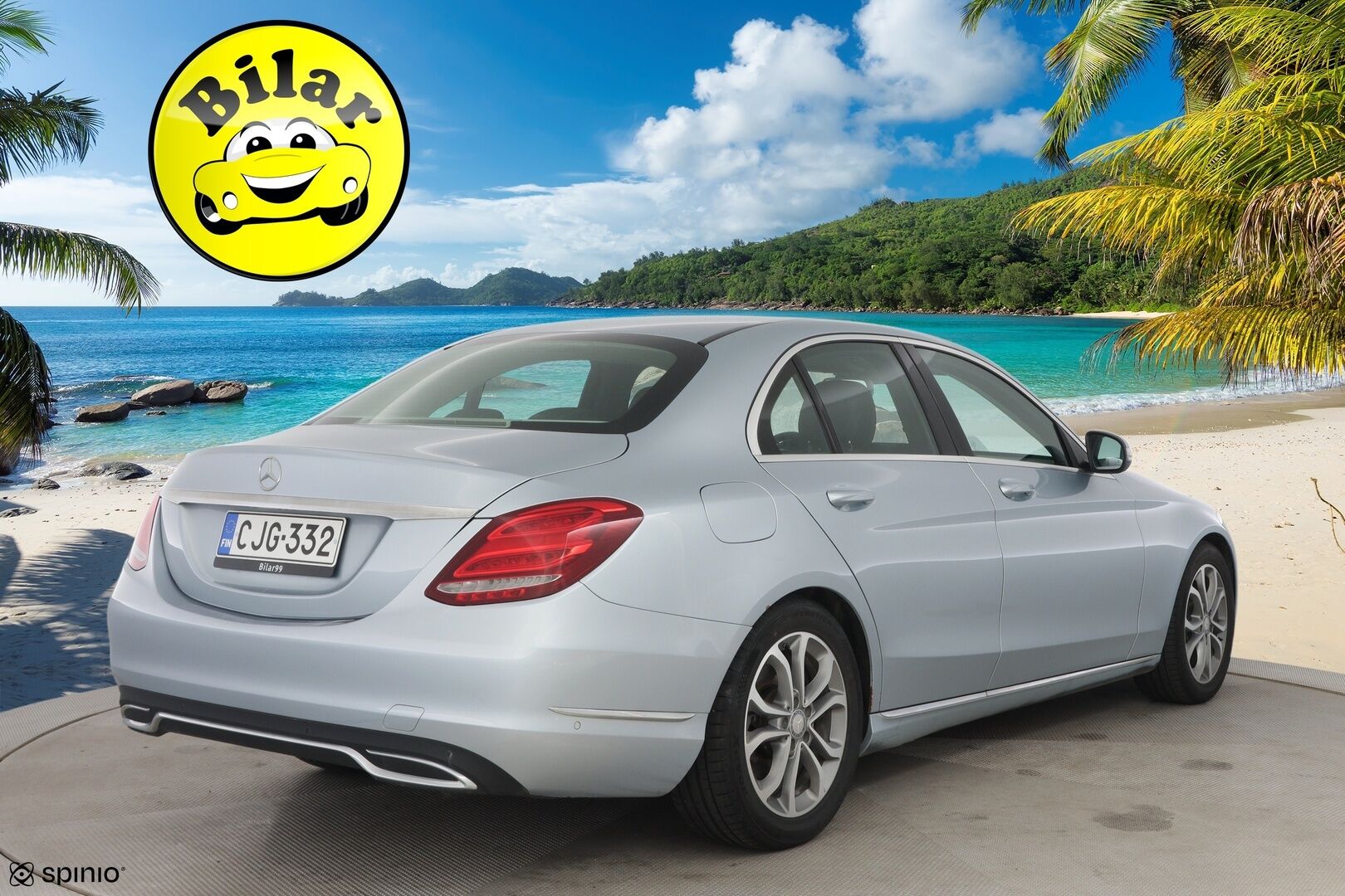 Mercedes-Benz C 2015 220 BlueTec A Premium Business - | Avantgarde | ILS LED | BLIS | Koukku | Park Assist | P.tutkat | IHC+ | 1 om. Suomi |
