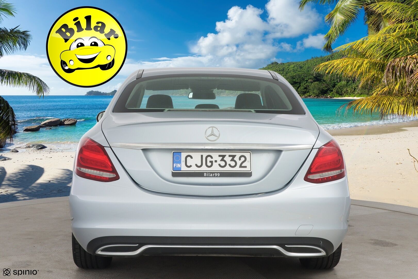 Mercedes-Benz C 2015 220 BlueTec A Premium Business - | Avantgarde | ILS LED | BLIS | Koukku | Park Assist | P.tutkat | IHC+ | 1 om. Suomi |