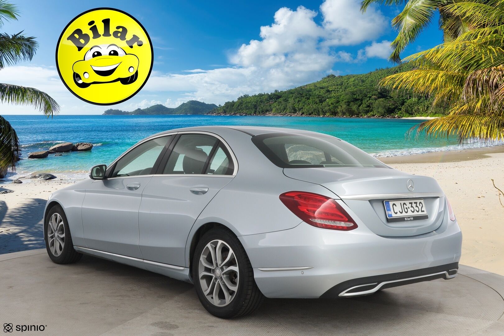 Mercedes-Benz C 2015 220 BlueTec A Premium Business - | Avantgarde | ILS LED | BLIS | Koukku | Park Assist | P.tutkat | IHC+ | 1 om. Suomi |