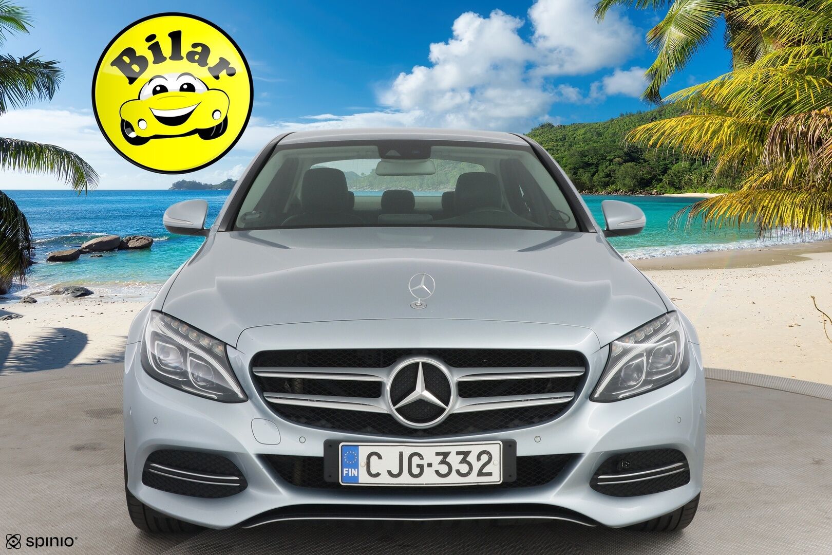 Mercedes-Benz C 2015 220 BlueTec A Premium Business - | Avantgarde | ILS LED | BLIS | Koukku | Park Assist | P.tutkat | IHC+ | 1 om. Suomi |