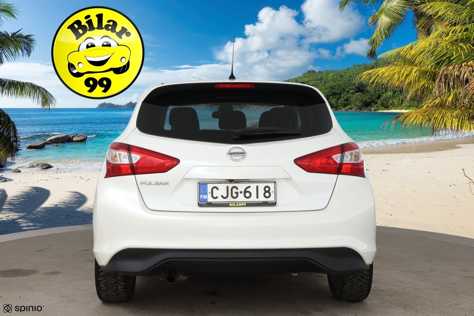 Nissan Pulsar 2015 DIG-T 115 Business 360 Xtronic / Suomi auto / Vakkari / 360 / Blis - Jakoketju juuri vaihdettu! / Lohko- + sisätilalämmitin / 2x renkaat / Huoltokirja