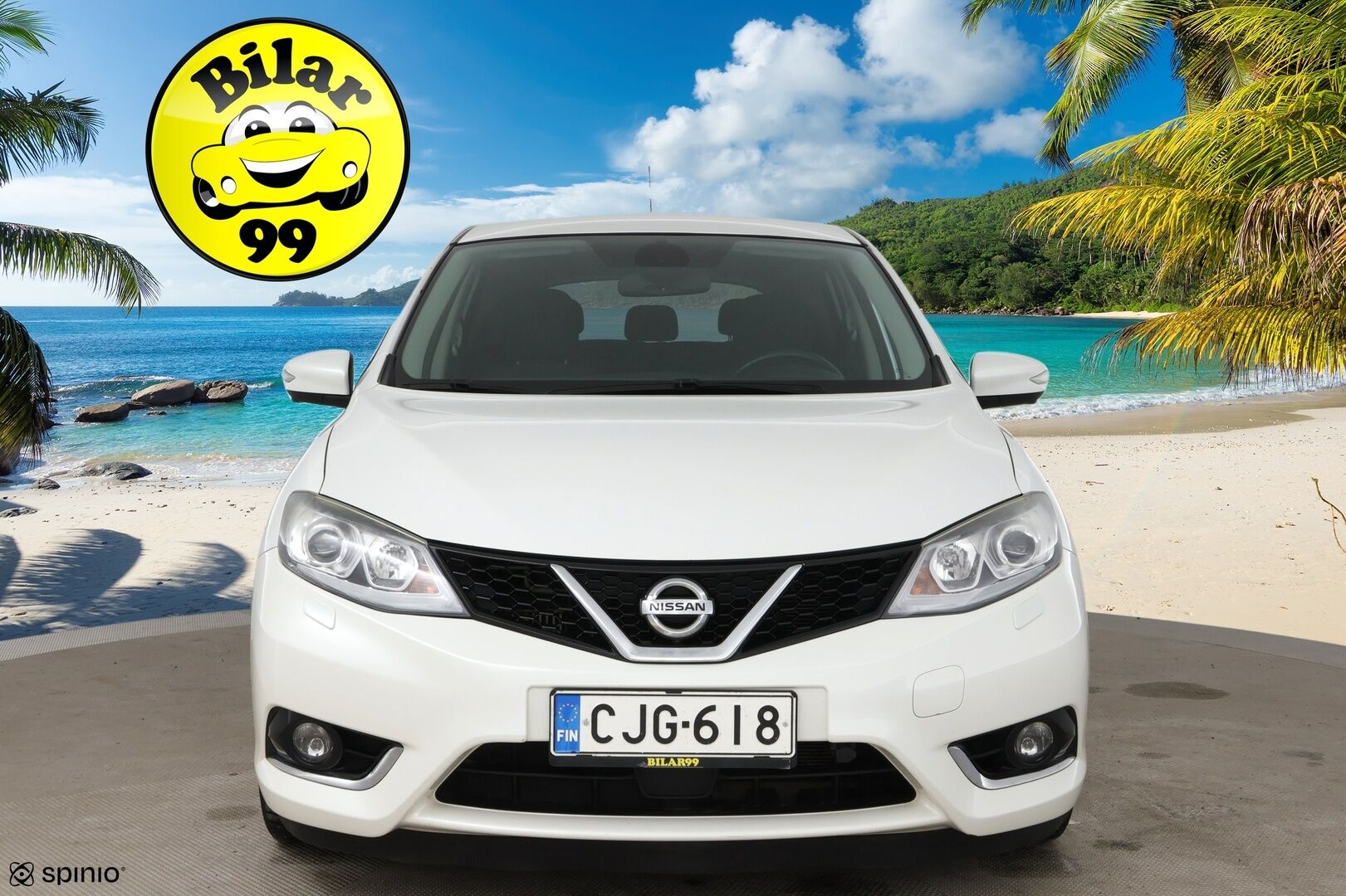 Nissan Pulsar 2015 DIG-T 115 Business 360 Xtronic / Suomi auto / Vakkari / 360 / Blis - Jakoketju juuri vaihdettu! / Lohko- + sisätilalämmitin / 2x renkaat / Huoltokirja