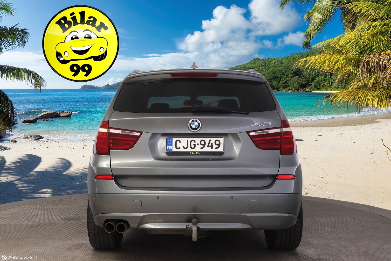 BMW X3 2012 xDrive20d TwinPower Turbo A F25 Business Automatic Edition * Proff navi / Vetokoukku / Lohko+sis-p / Nahat / P. tutkat* - Myydään vain Huutokaupat.com! Katsastettu 03/25! Uudehkot talvi renkaat! Hyvät varusteet!