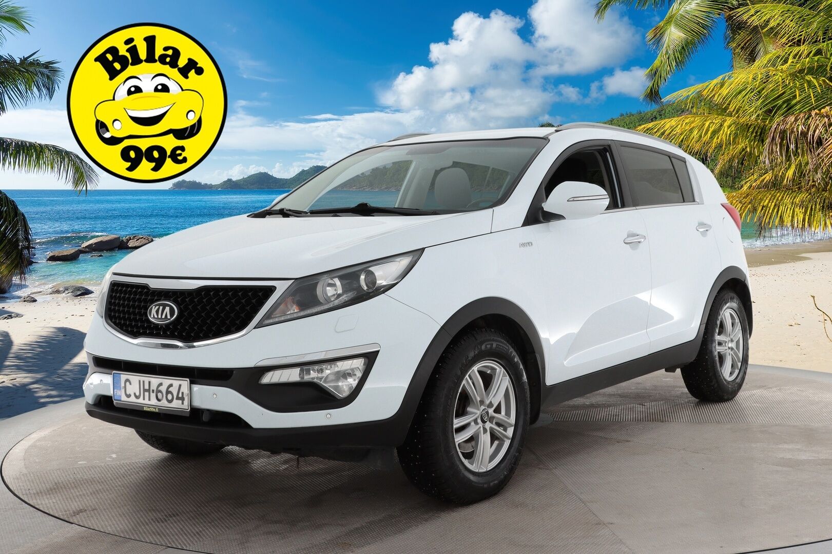 Kia Sportage 2014 2,0 AWD CRDi-R EX A/T * Ratinlämmitin / Lohkolämmitin / Koukku / Suomi-auto *