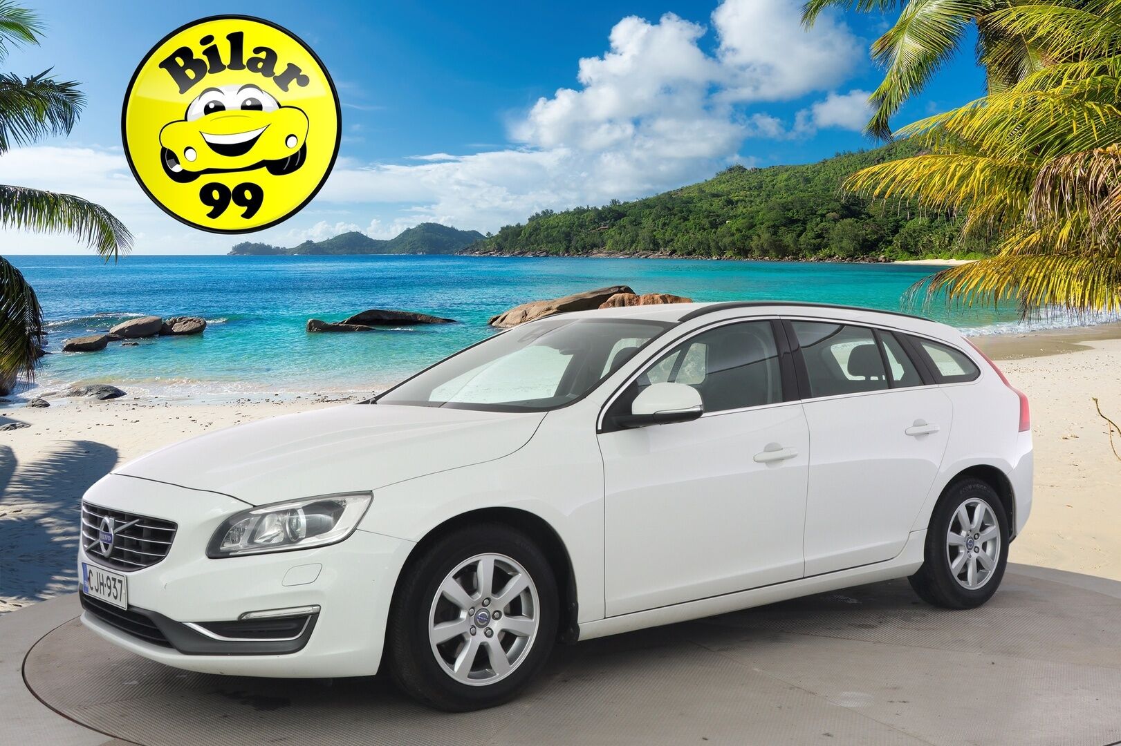 Volvo V60 2014 D4 Business aut - *Suomi-auto / Vetokoukku / Webasto / Digimittaristo / Vakkari / On call / 2x renkaat*