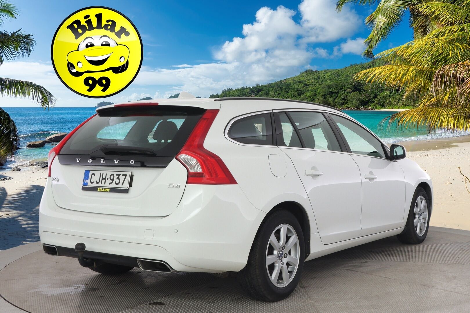 Volvo V60 2014 D4 Business aut - *Suomi-auto / Vetokoukku / Webasto / Digimittaristo / Vakkari / On call / 2x renkaat*