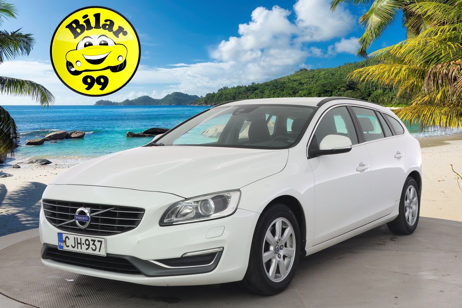 Volvo V60 2014 D4 Business aut - *Suomi-auto / Vetokoukku / Webasto / Digimittaristo / Vakkari / On call / 2x renkaat*