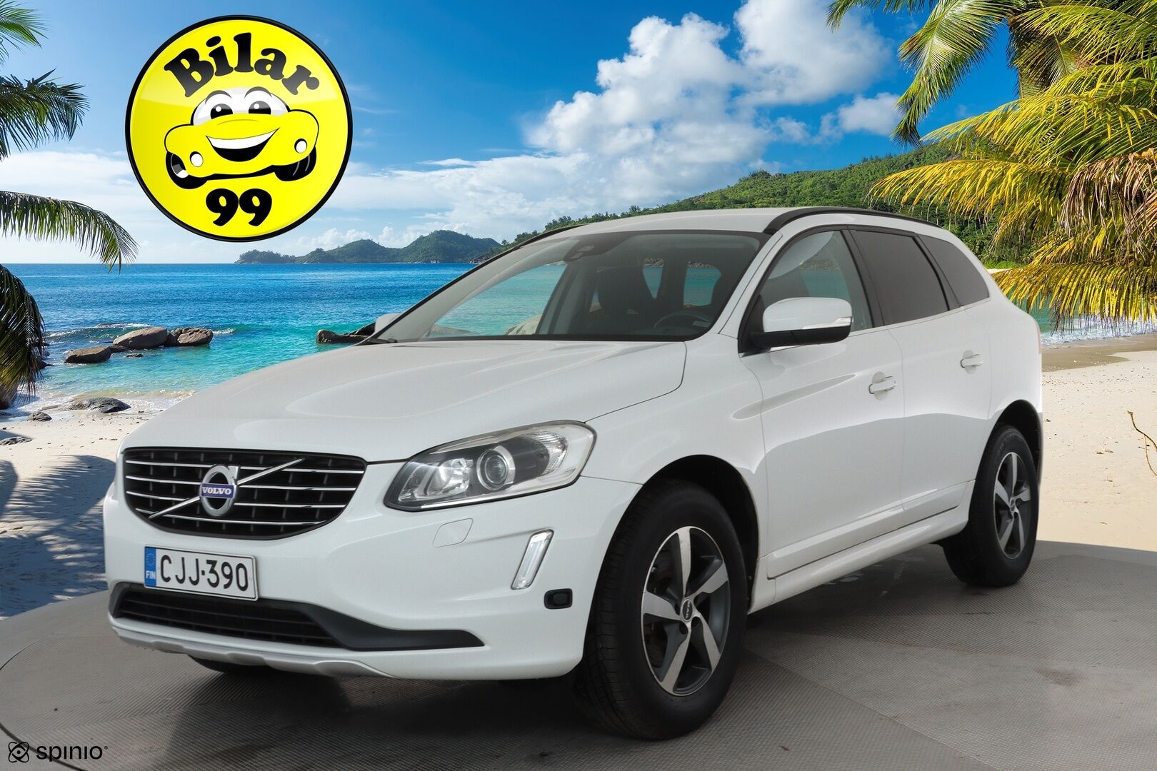 Volvo XC60 2014 D4 AWD Momentum aut **Vakkari / Webasto / Aktiiv. Bi-Xenon / Navi / Koukku / Sähköluukku / Muistipenkki** - Suomi-auto / Kahdet renkaat aluvanteilla