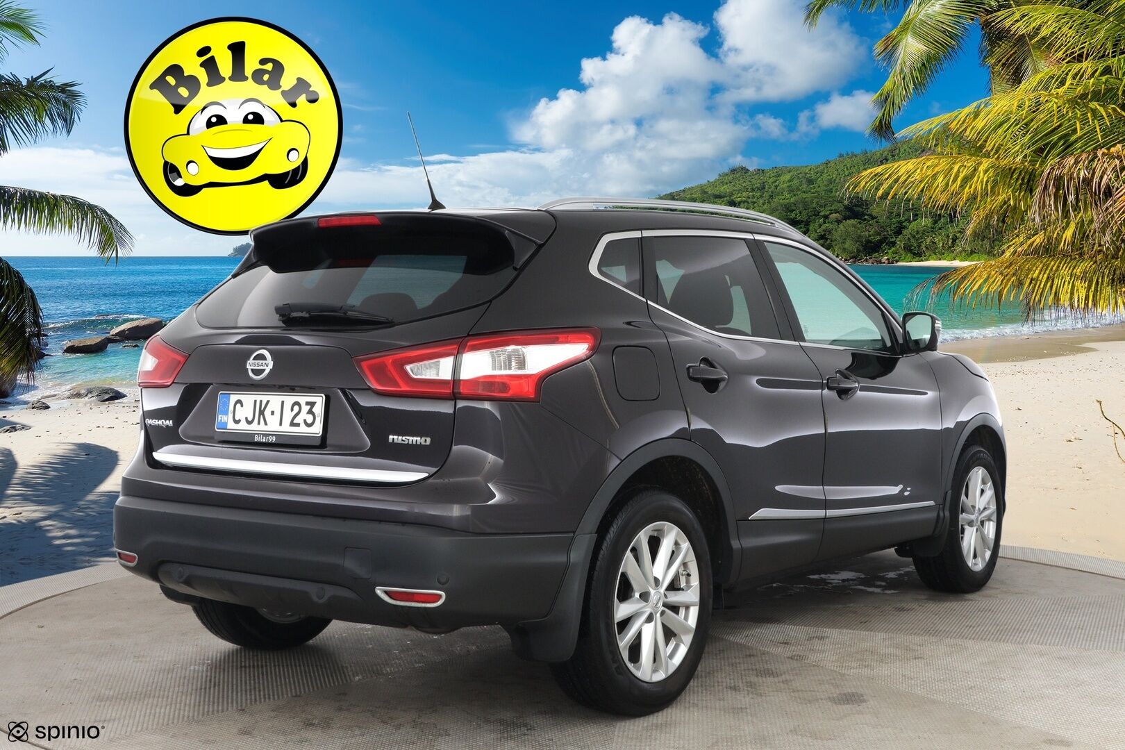 Nissan Qashqai 2014 1,2L Tekna 2WD 6M/T Driver Asst - Suomi-auto | 2x renkaat aluvantein | Lohko | 360-kamera | Lasikatto | BLIS | Keyless