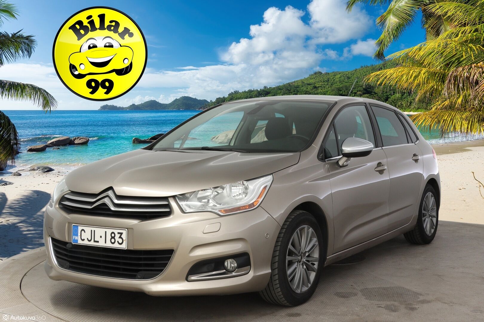 Citroen C4 2014 e-HDi 115 Premium ETG6 Automaatti ** Vakkari / Lohko / Bluetooth / Koukku - * Myydään Huutokaupat.com iän ja kilometrien vuoksi *