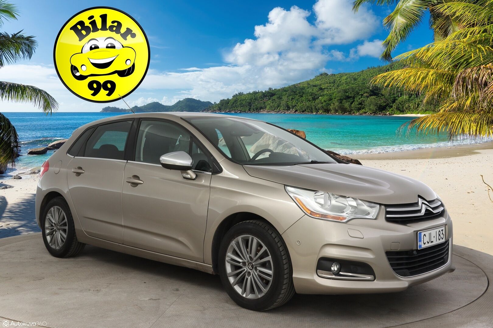 Citroen C4 2014 e-HDi 115 Premium ETG6 Automaatti ** Vakkari / Lohko / Bluetooth / Koukku - * Myydään Huutokaupat.com iän ja kilometrien vuoksi *