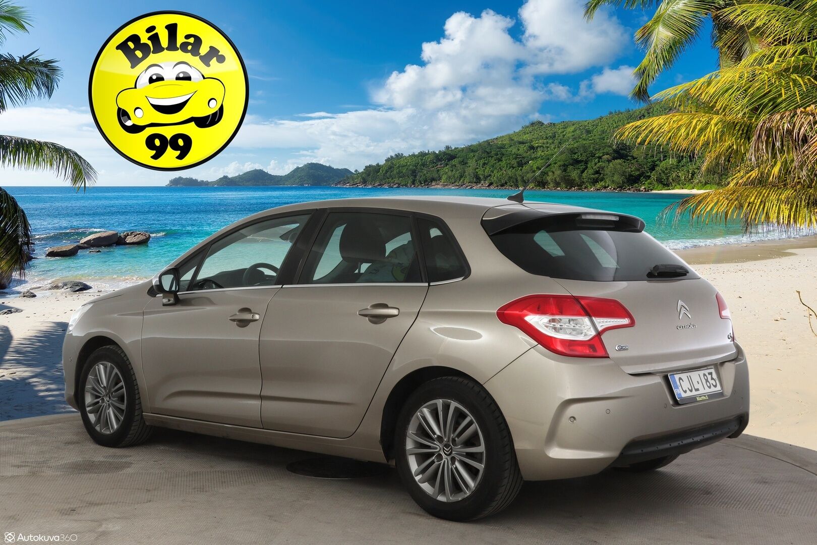 Citroen C4 2014 e-HDi 115 Premium ETG6 Automaatti ** Vakkari / Lohko / Bluetooth / Koukku - * Myydään Huutokaupat.com iän ja kilometrien vuoksi *