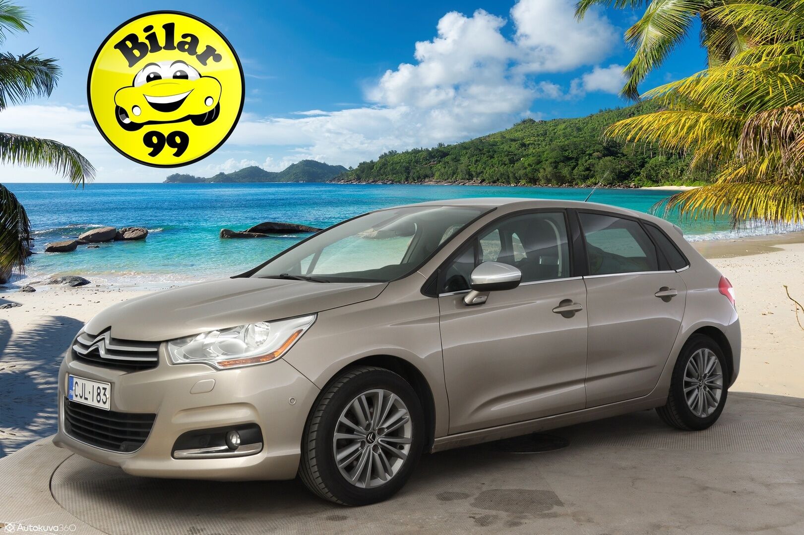 Citroen C4 2014 e-HDi 115 Premium ETG6 Automaatti ** Vakkari / Lohko / Bluetooth / Koukku - * Myydään Huutokaupat.com iän ja kilometrien vuoksi *