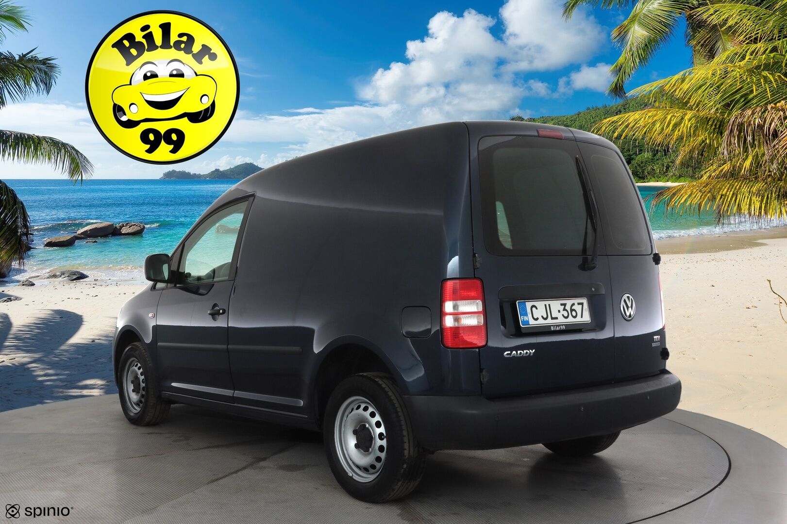 Volkswagen Caddy 2015 umpipakettiauto 1,6 TDI 75kW. BlueMotion Technology * Webasto / Suomi-auto / Bluetooth / Huoltokirja / Kahdet Renkaat * - HULLUT AVAJAISHULINAT KORKOTARJOUS 3,29 %