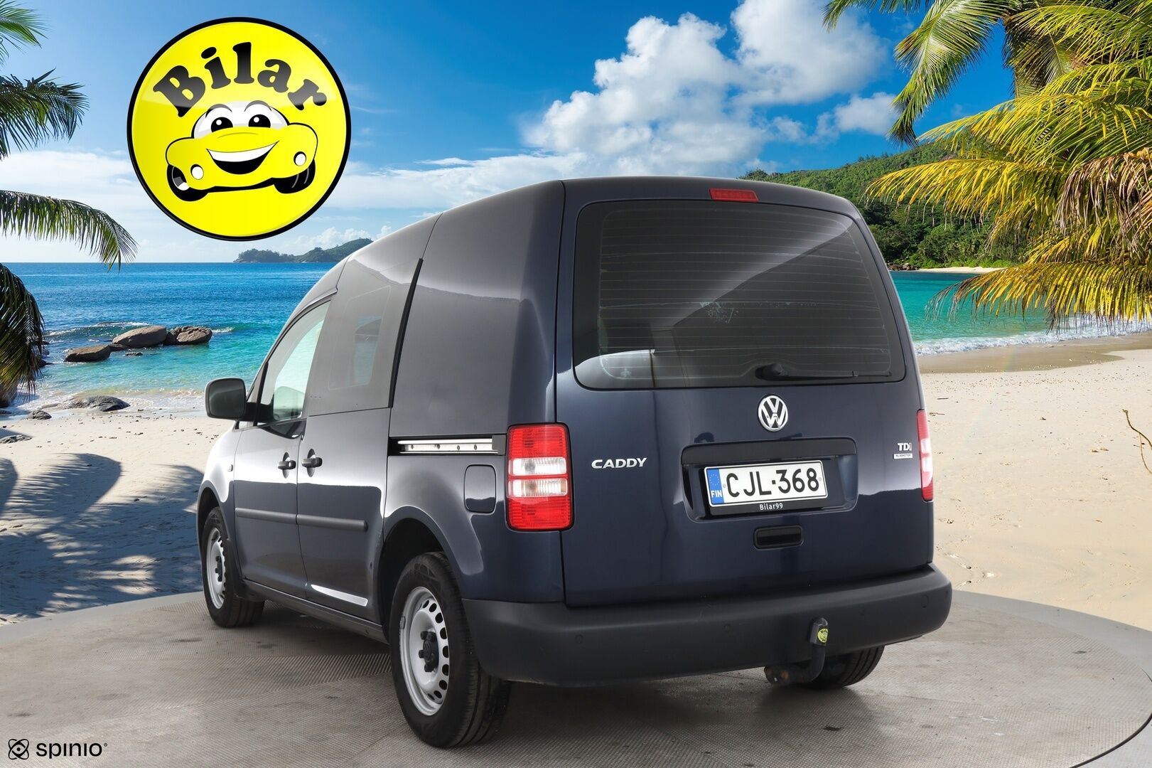 Volkswagen Caddy 2014 umpipakettiauto 1,6 TDI 75kW DSG. BlueMotion Technology - Webasto | Koukku | P.Tutka | Kahdet renkaat | Suomi-auto | Ei Ad-Blueta