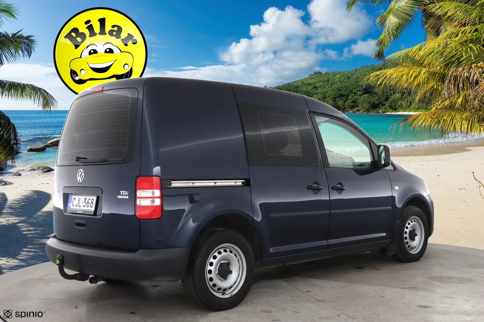 Volkswagen Caddy 2014 umpipakettiauto 1,6 TDI 75kW DSG. BlueMotion Technology - Webasto | Koukku | P.Tutka | Kahdet renkaat | Suomi-auto | Ei Ad-Blueta
