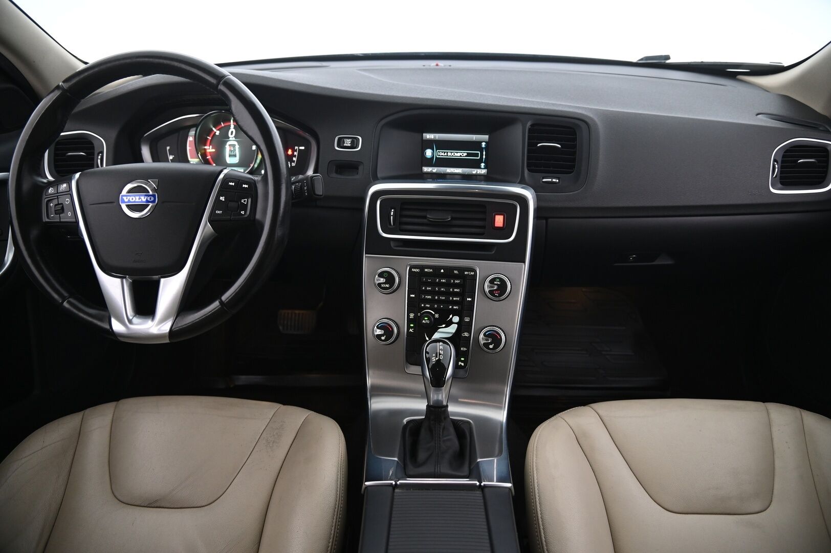 Volvo S60 2014 D4 Business Summum aut - Webasto | Adapt. Vakkari | KeyLess Go | Nahkapenkit | Kuljettajan Penkki Muistilla | Juuri Katsastettu! | 2x Renkaat Aluvanteilla