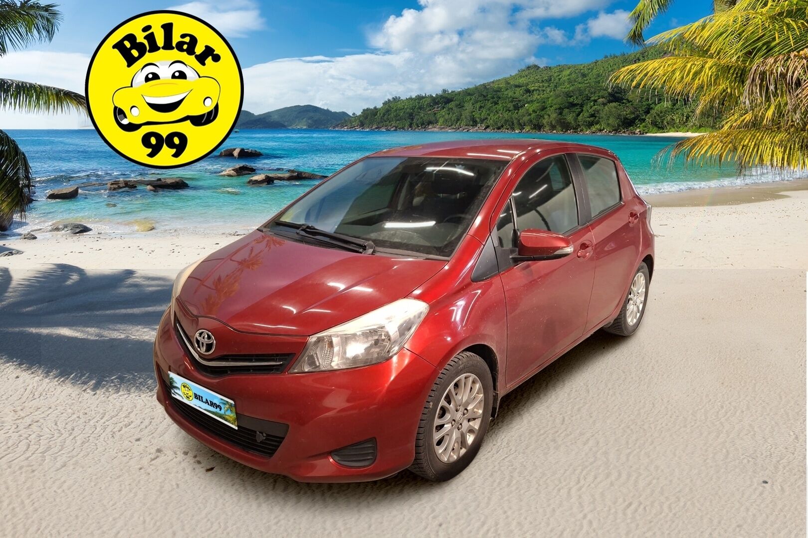 Toyota Yaris 2014 1,33 Dual VVT-i Active 5ov 1. Om Suomi-Auto! / Lohkolämmitin / P. Kamera / Nav / 2x Hyvät renkaat & huoltokirja! - 1. om Suomi-auto täydellisellä huoltokirjalla!