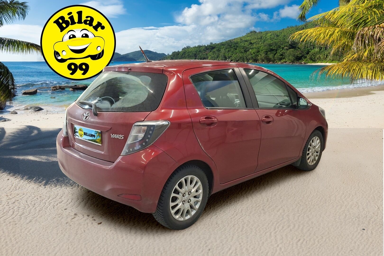 Toyota Yaris 2014 1,33 Dual VVT-i Active 5ov 1. Om Suomi-Auto! / Lohkolämmitin / P. Kamera / Nav / 2x Hyvät renkaat & huoltokirja! - 1. om Suomi-auto täydellisellä huoltokirjalla!
