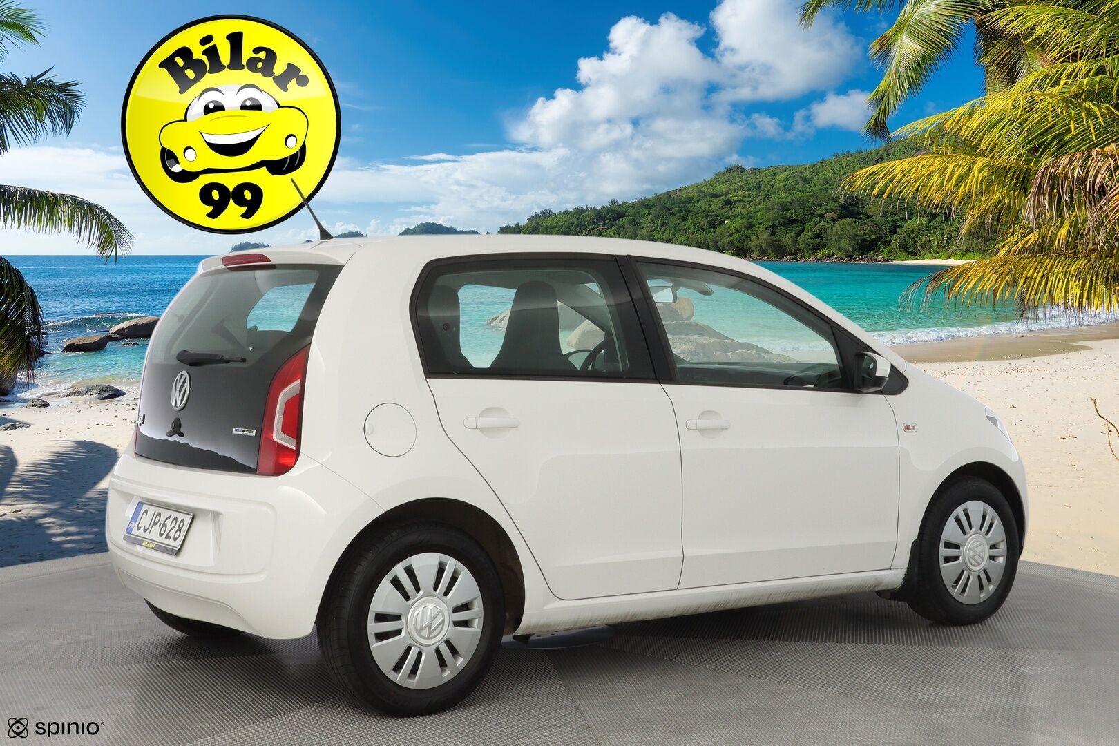 Volkswagen up! 2014 move up! 1,0 44 kW (60 hv) BlueMotion Technology 4-ovinen * Lohko / Ilmastointi / Penkinlämmittimet * - Suomi-auto / Kahdet hyvät renkaat / Viimeisin huolto 152tkm / Jakohihna vaihdettu