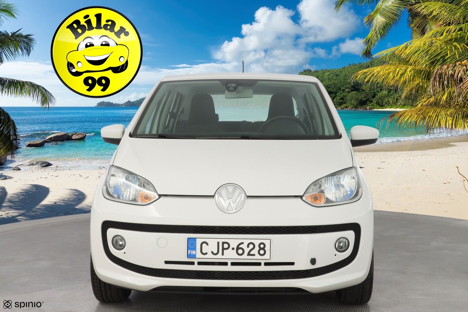 Volkswagen up! 2014 move up! 1,0 44 kW (60 hv) BlueMotion Technology 4-ovinen * Lohko / Ilmastointi / Penkinlämmittimet * - Suomi-auto / Kahdet hyvät renkaat / Viimeisin huolto 152tkm / Jakohihna vaihdettu