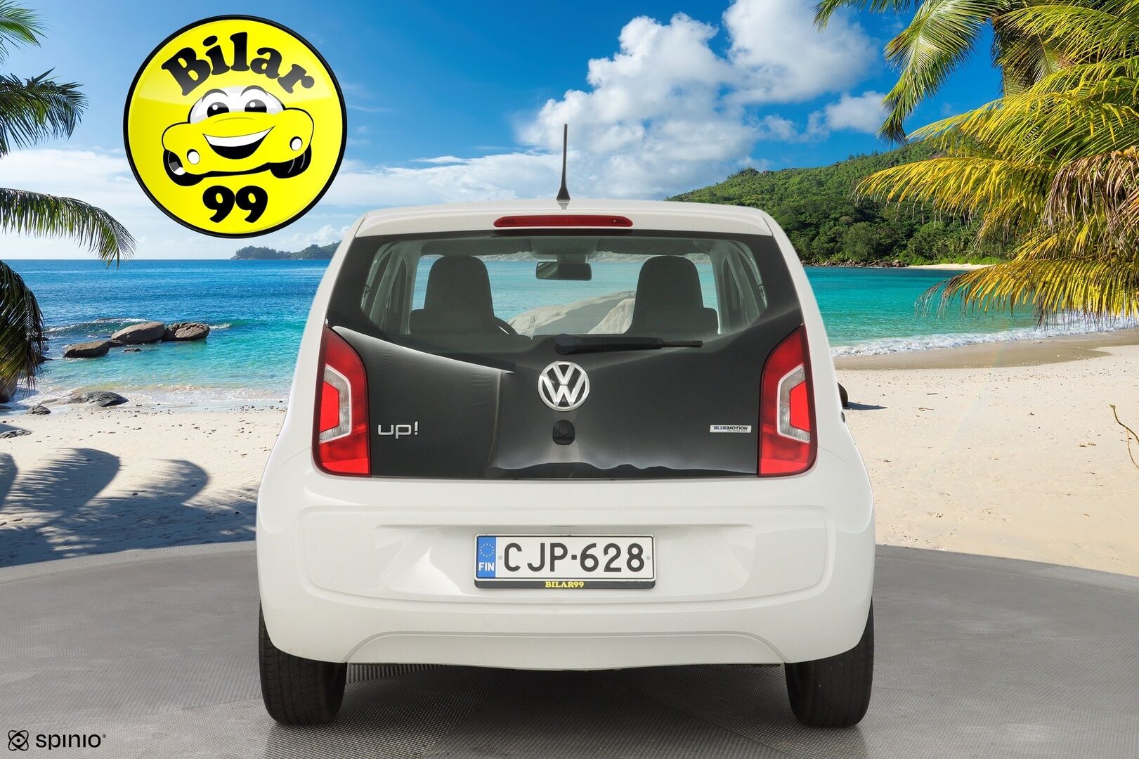 Volkswagen up! 2014 move up! 1,0 44 kW (60 hv) BlueMotion Technology 4-ovinen * Lohko / Ilmastointi / Penkinlämmittimet * - Suomi-auto / Kahdet hyvät renkaat / Viimeisin huolto 152tkm / Jakohihna vaihdettu