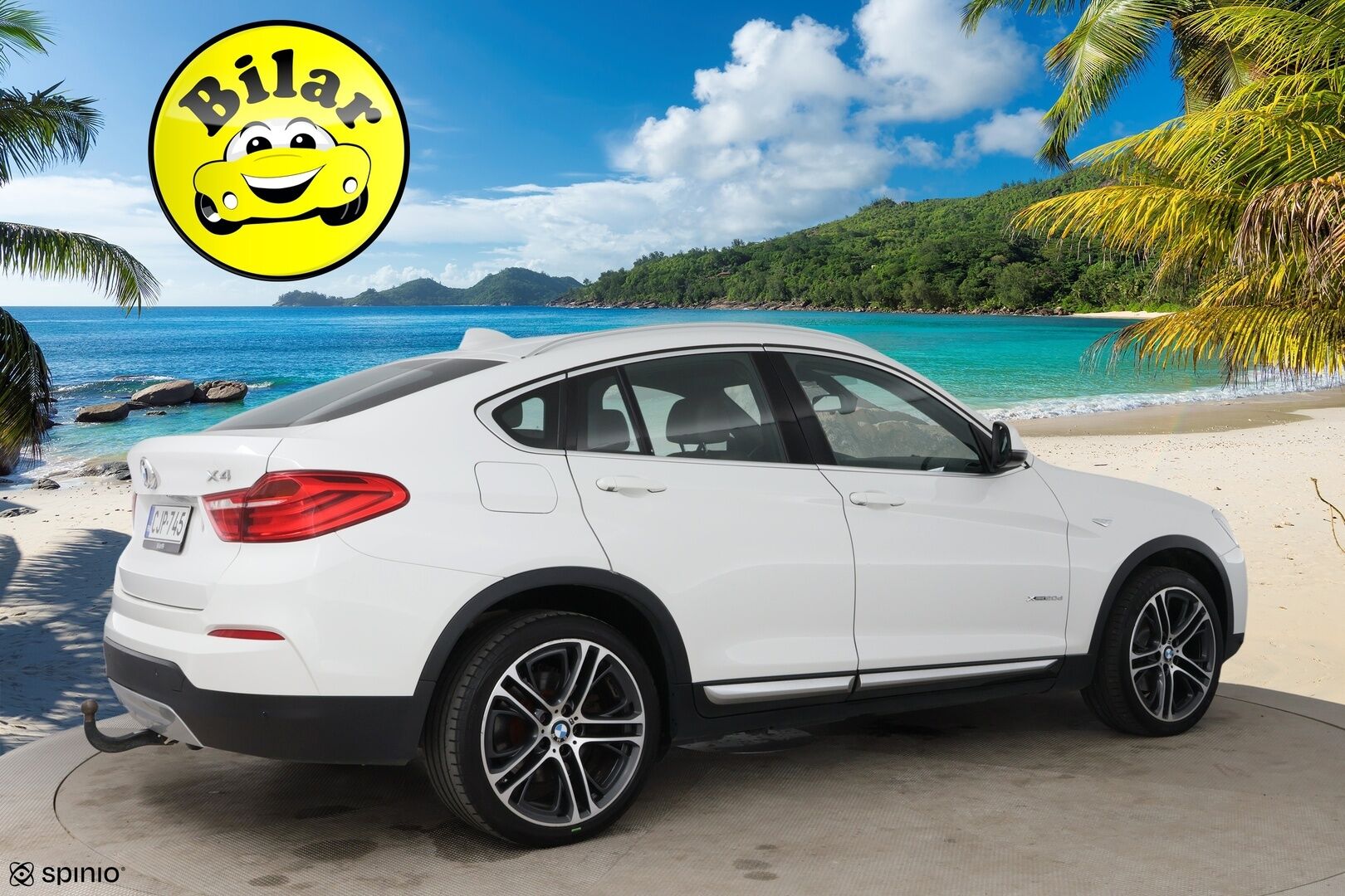 BMW X4 2015 F26 xDrive20d A Business - HiFi | Adapt.Xenon | Koukku | Sportti penkit | Nahkasisusta | M-Sport ratti | Lohkolämmitin 