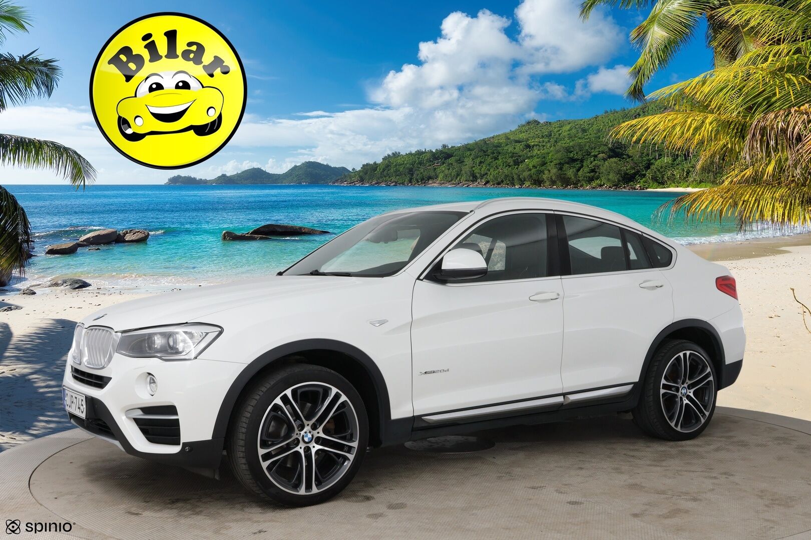 BMW X4 2015 F26 xDrive20d A Business - HiFi | Adapt.Xenon | Koukku | Sportti penkit | Nahkasisusta | M-Sport ratti | Lohkolämmitin 