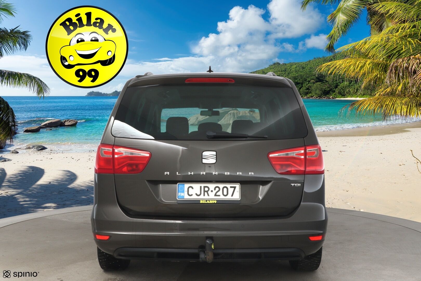 Seat Alhambra 2015 2,0 TDI 140 Style Business DSG 7H ** 7-Paikkainen / Panorama / Sähköiset liukuovet / Koukku** - Kahdet renkaat / Juuri katsastettu / Vakkari / Tutkat