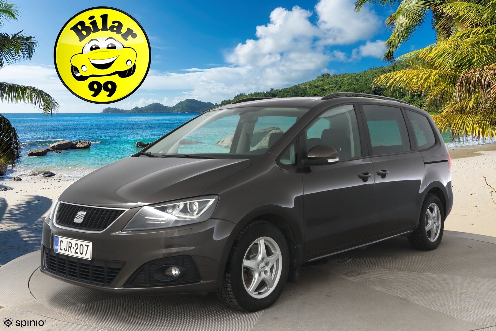 Seat Alhambra 2015 2,0 TDI 140 Style Business DSG 7H ** 7-Paikkainen / Panorama / Sähköiset liukuovet / Koukku** - Kahdet renkaat / Juuri katsastettu / Vakkari / Tutkat